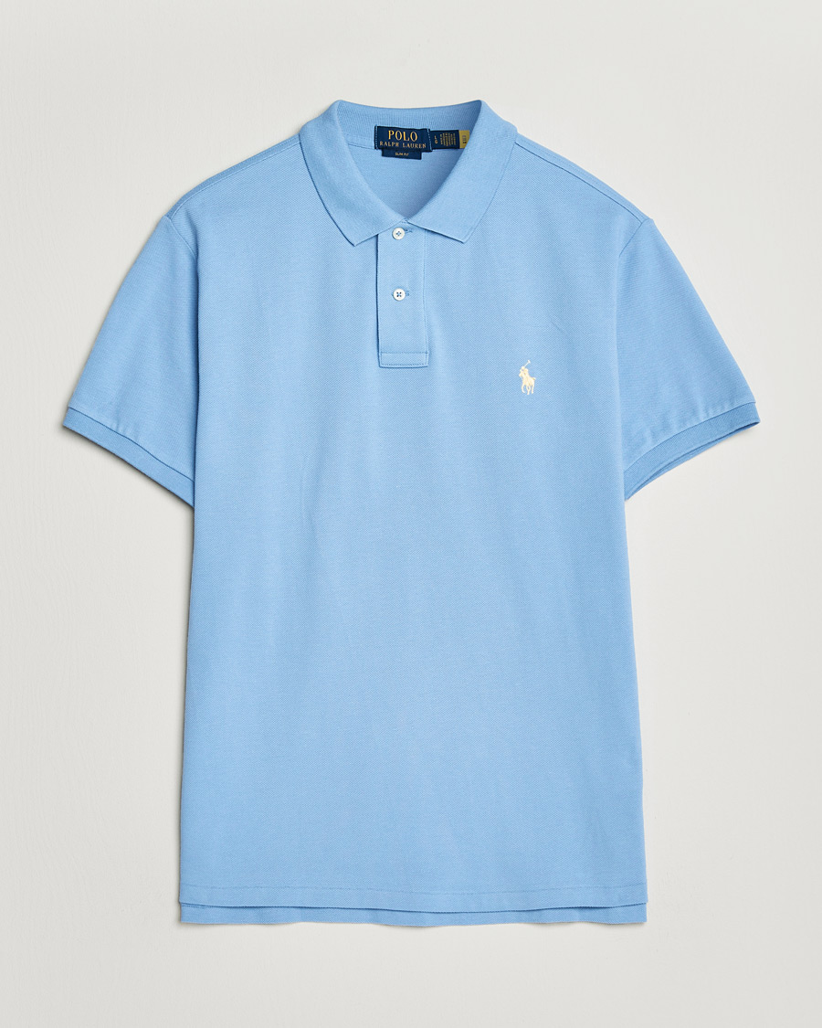Hombres | Polos | Polo Ralph Lauren | Slim Fit Polo Bristol Blue