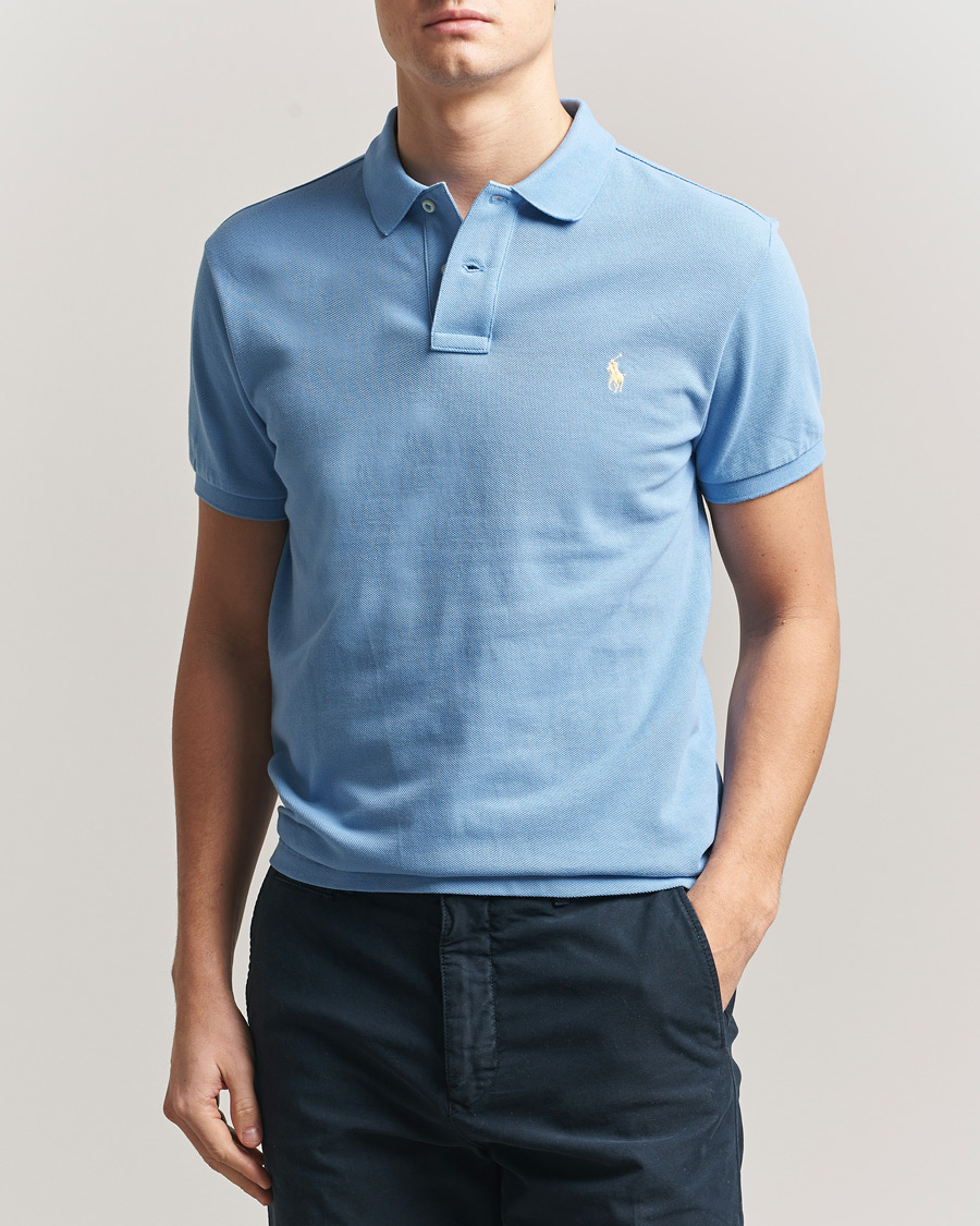 Hombres | Polos | Polo Ralph Lauren | Slim Fit Polo Bristol Blue