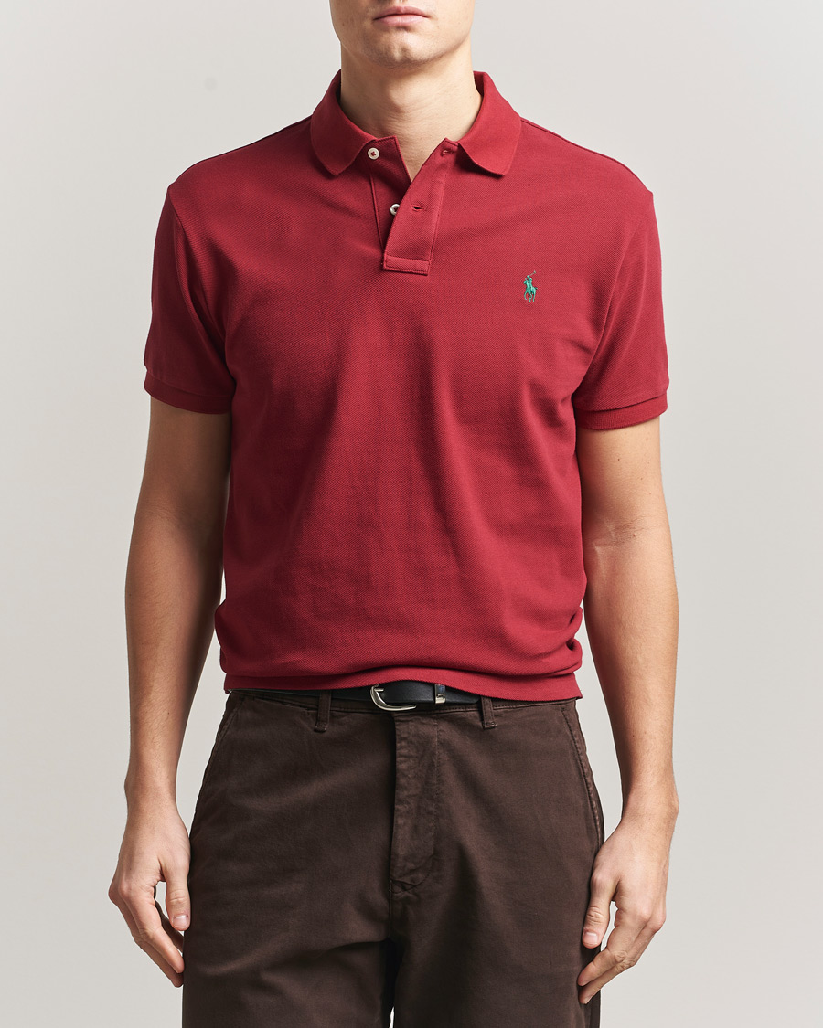 Hombres | Polos | Polo Ralph Lauren | Slim Fit Polo Heritage Red