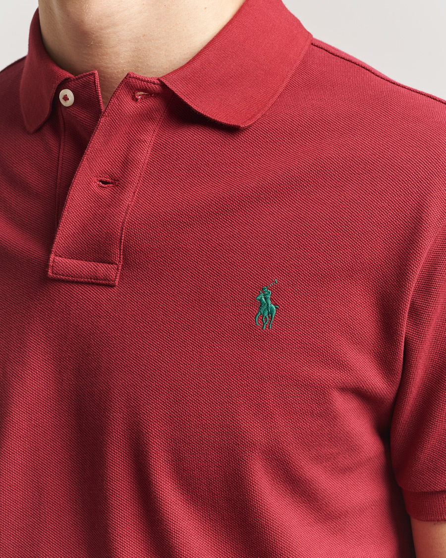 Hombres | Polos | Polo Ralph Lauren | Slim Fit Polo Heritage Red