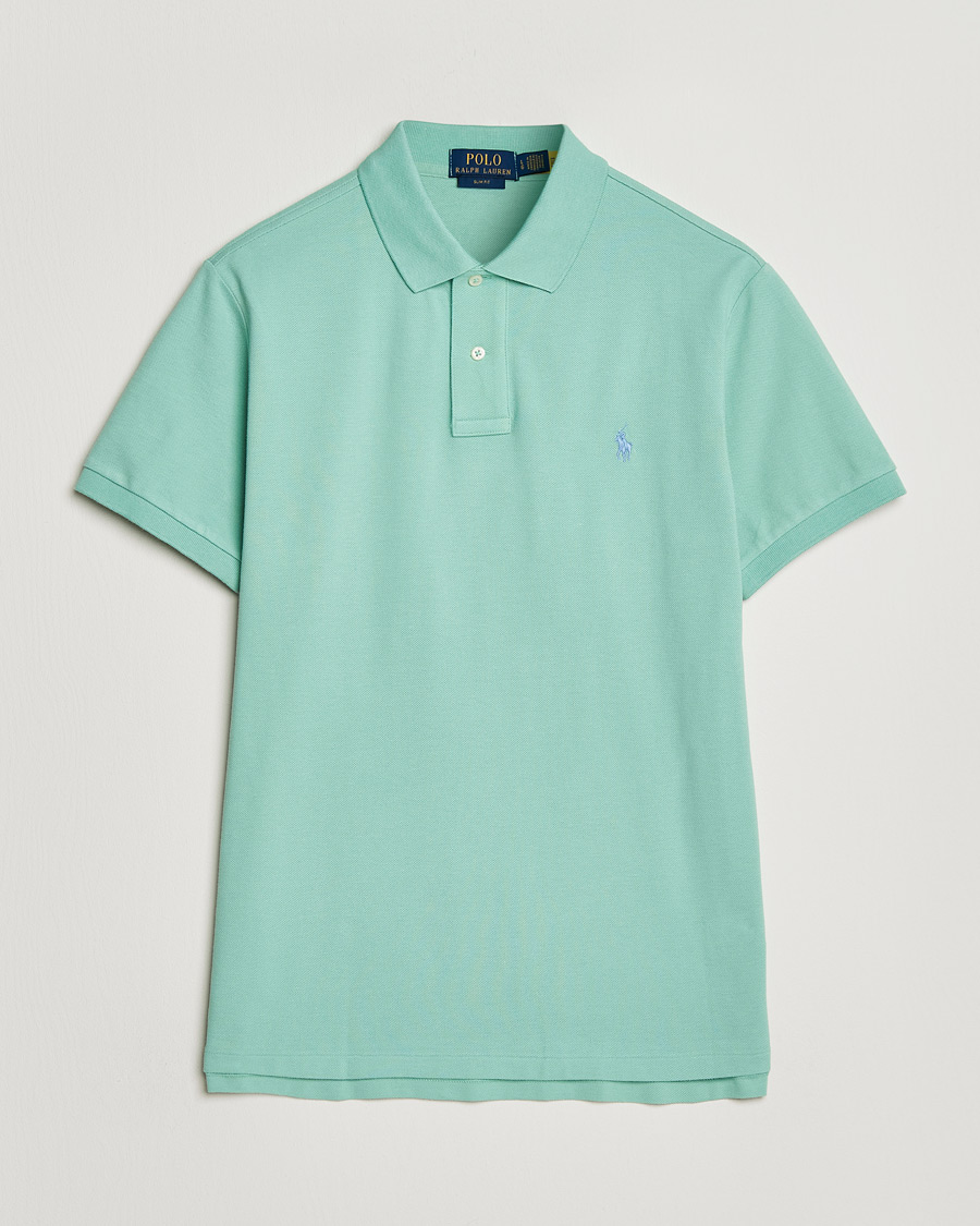 Hombres | Polos | Polo Ralph Lauren | Slim Fit Polo Celadon