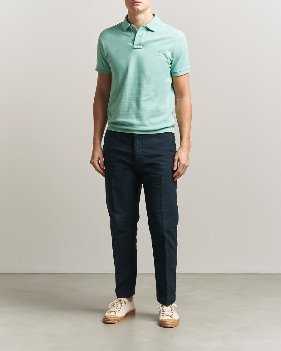 Hombres | Polos | Polo Ralph Lauren | Slim Fit Polo Celadon
