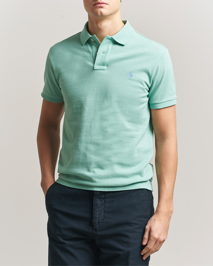 Hombres | Polos | Polo Ralph Lauren | Slim Fit Polo Celadon