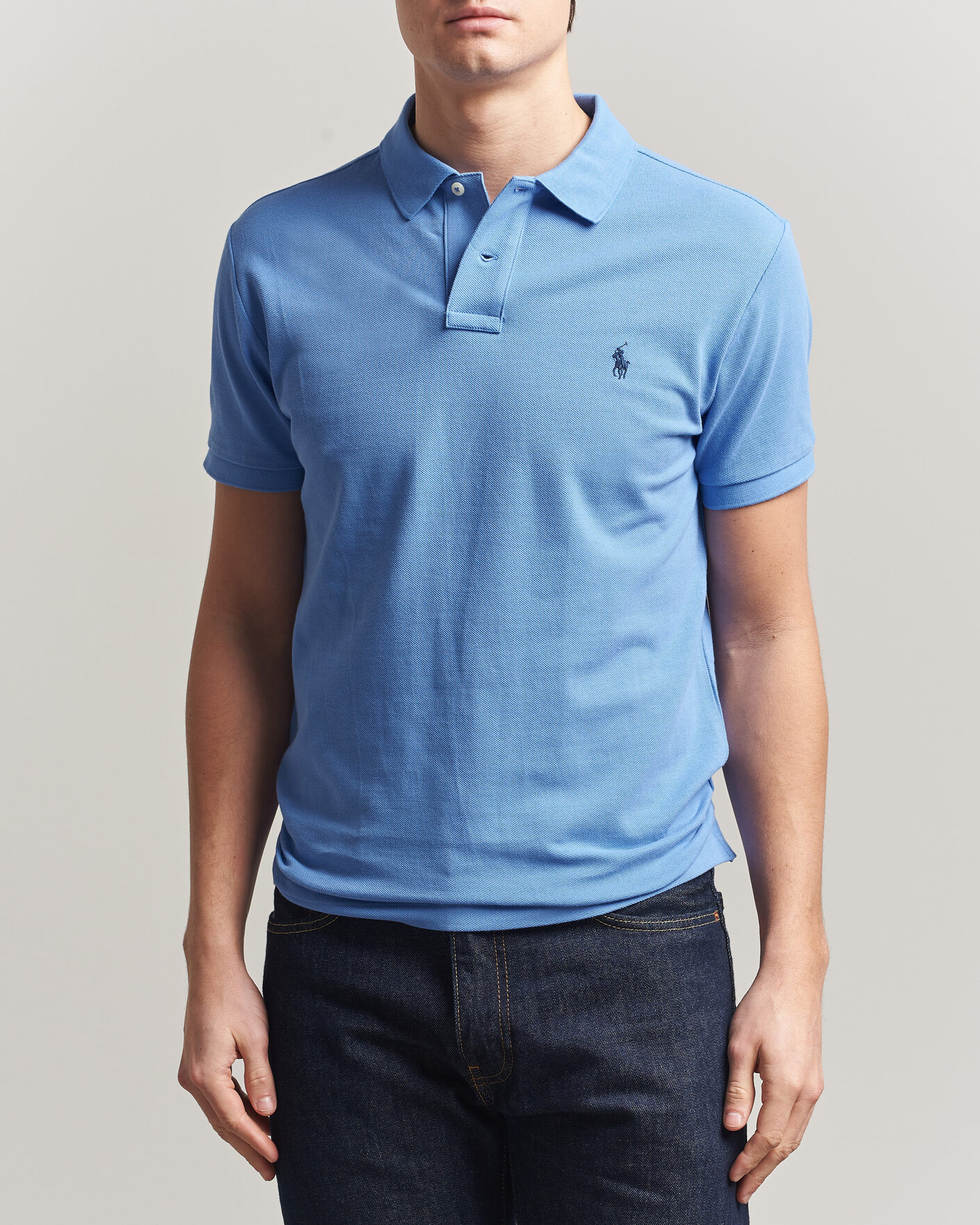 Hombres | Polos | Polo Ralph Lauren | Slim Fit Polo Harbour Island Blue