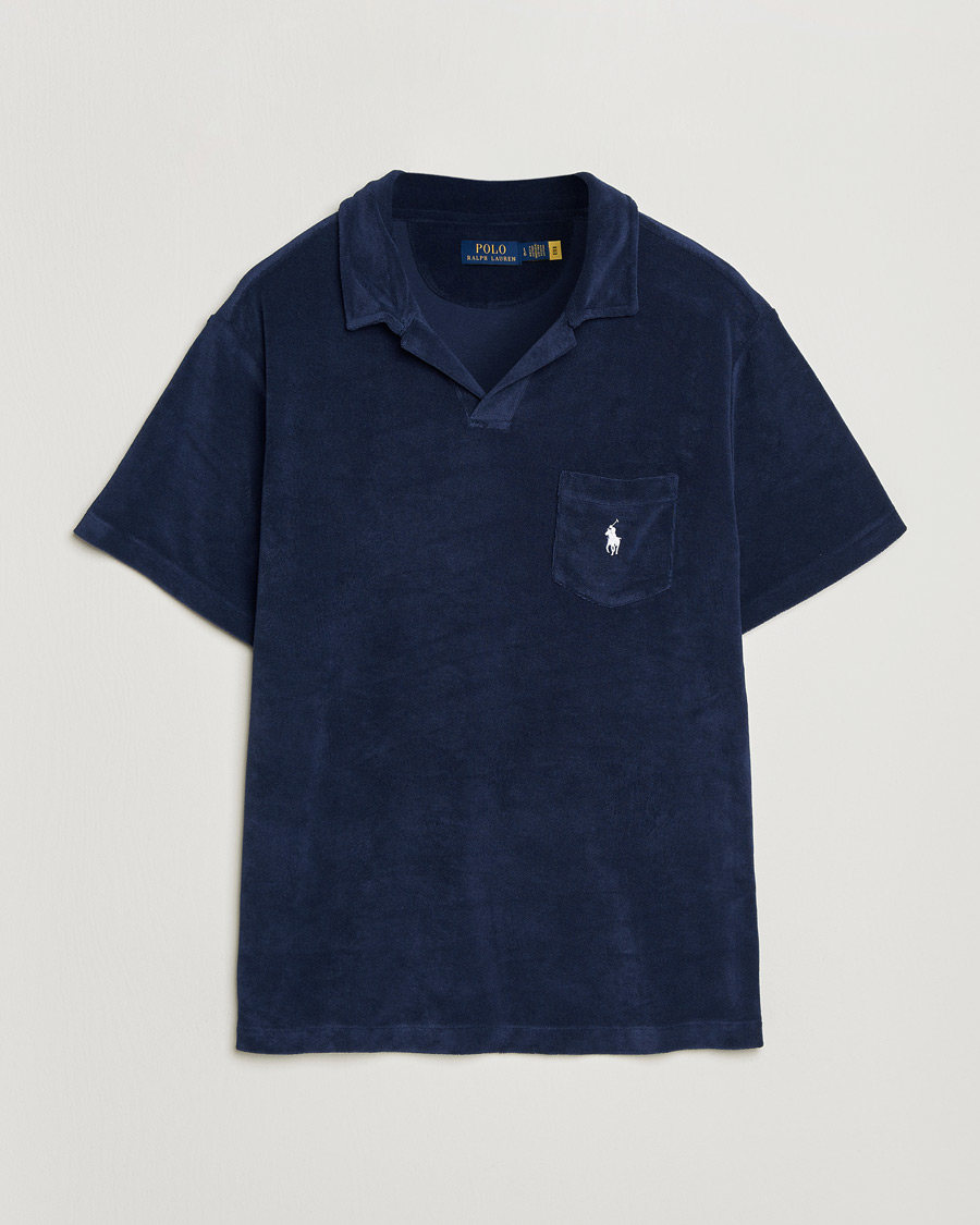 Hombres | Polos | Polo Ralph Lauren | Cotton Terry Polo Newport Navy