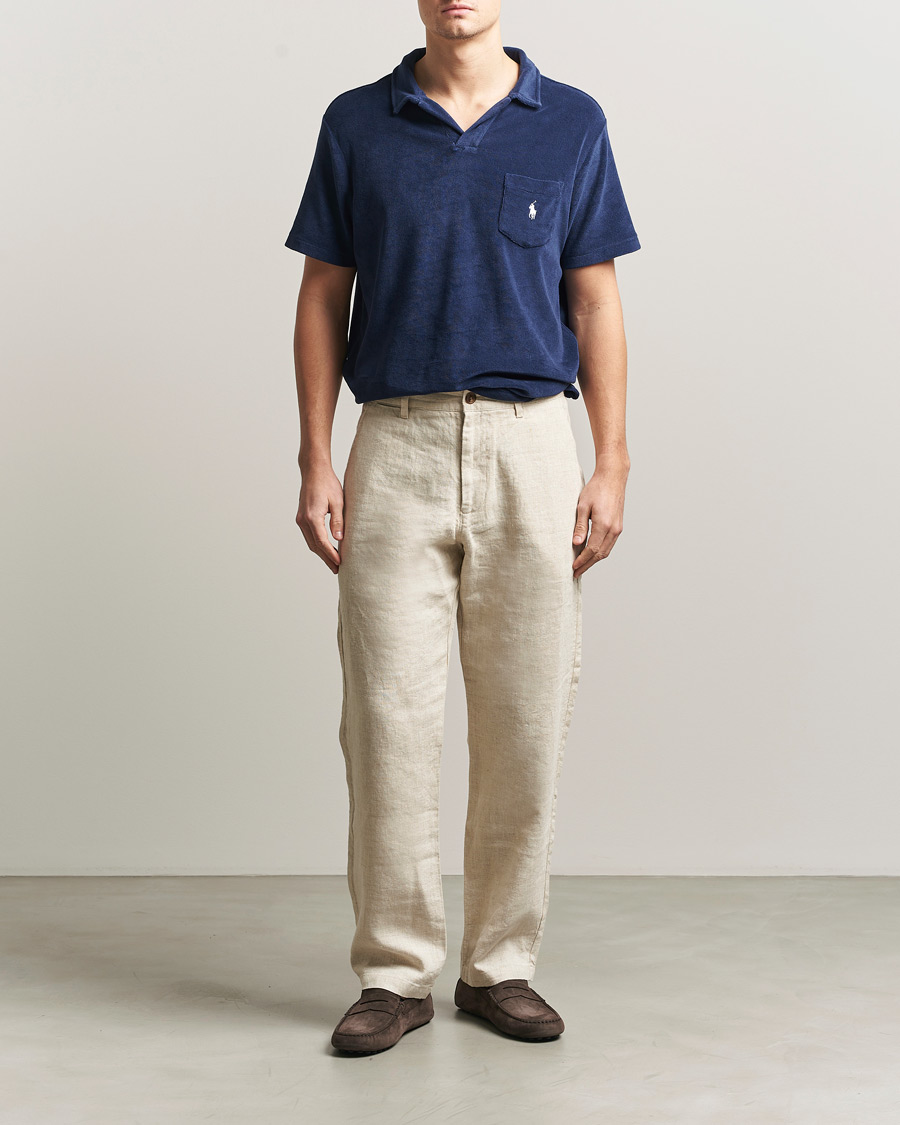 Hombres | Polos | Polo Ralph Lauren | Cotton Terry Polo Newport Navy