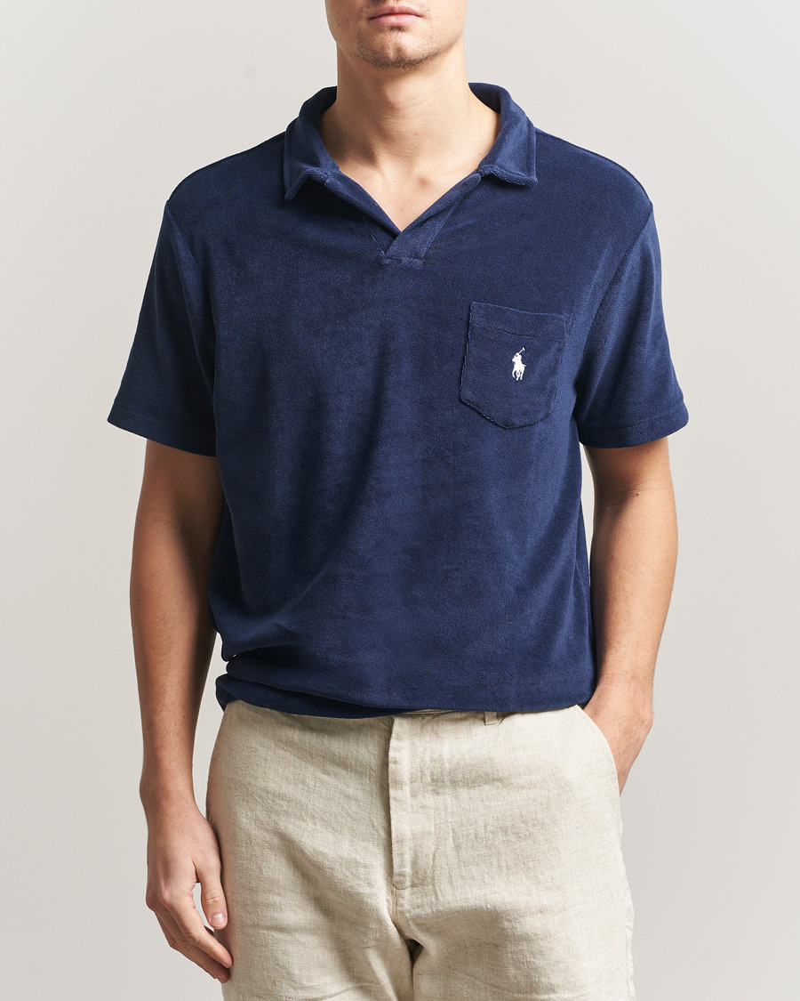 Hombres | Polos | Polo Ralph Lauren | Cotton Terry Polo Newport Navy