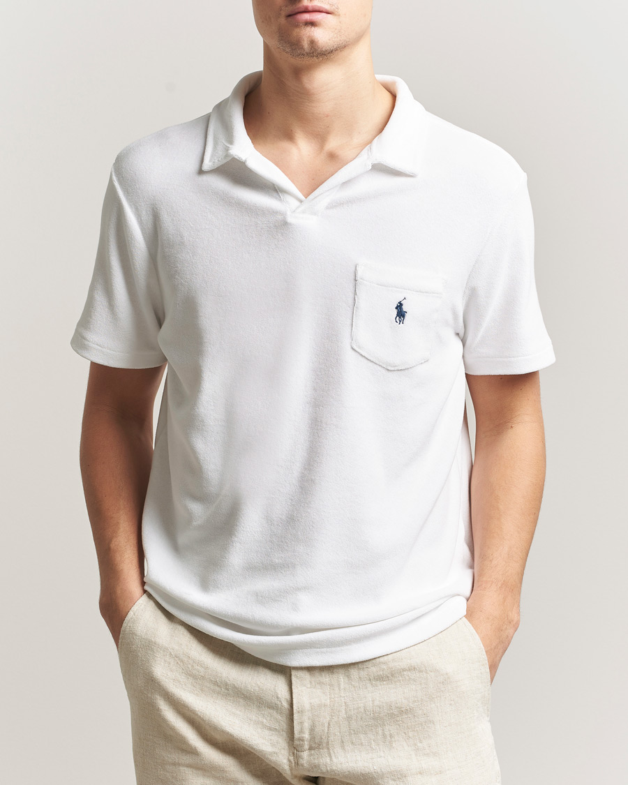 Hombres | Polos | Polo Ralph Lauren | Cotton Terry Polo White