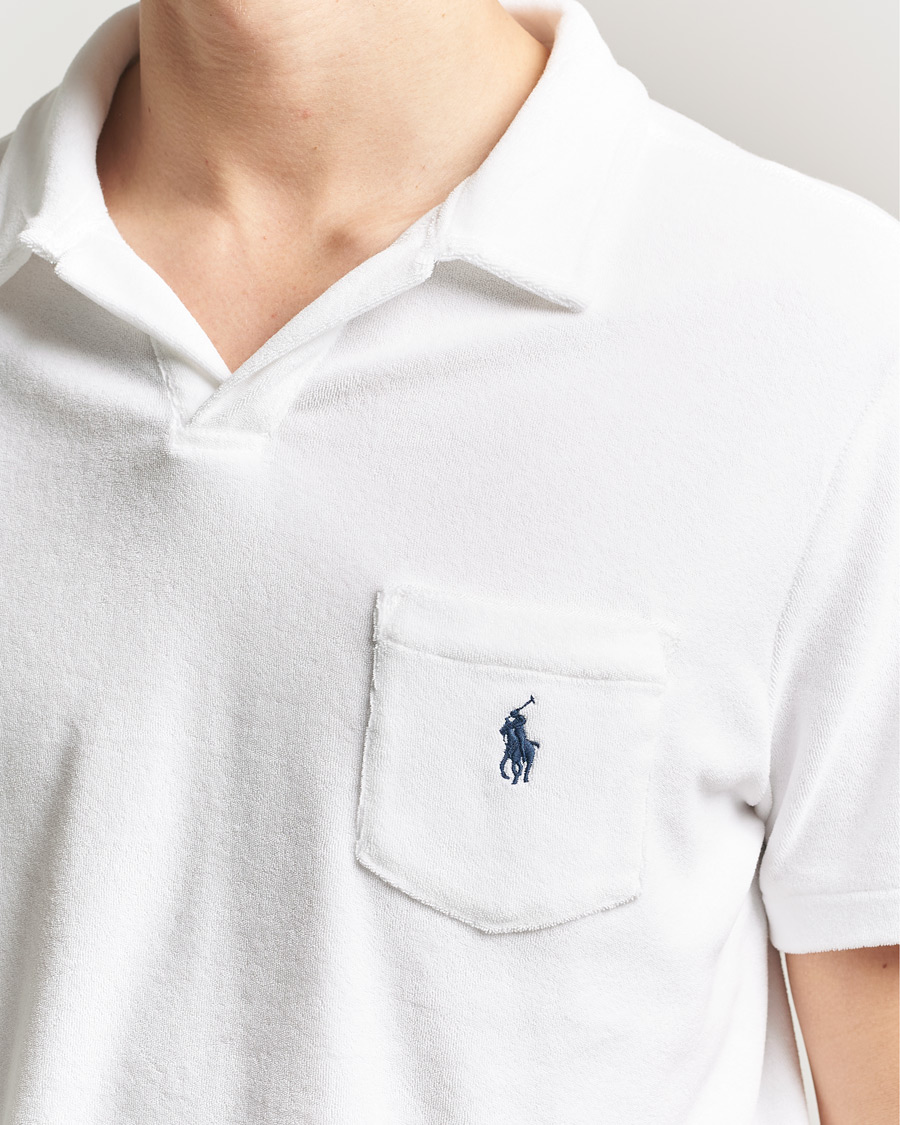 Hombres | Polos | Polo Ralph Lauren | Cotton Terry Polo White
