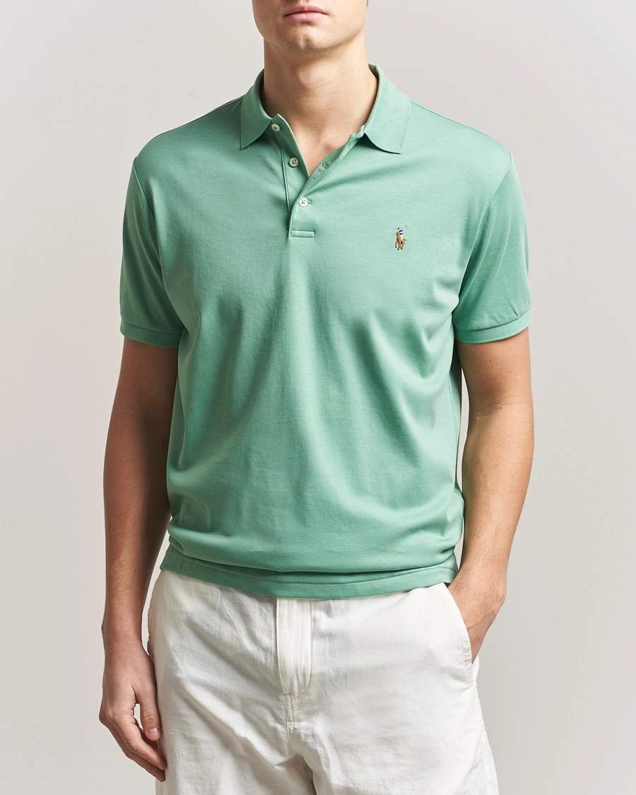 Hombres | Polos | Polo Ralph Lauren | Luxury Pima Cotton Polo Faded Mint
