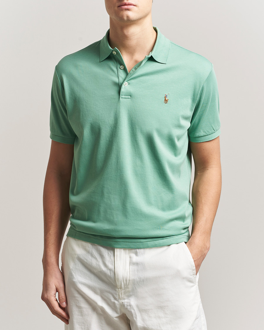 Hombres | Polos | Polo Ralph Lauren | Luxury Pima Cotton Polo Faded Mint