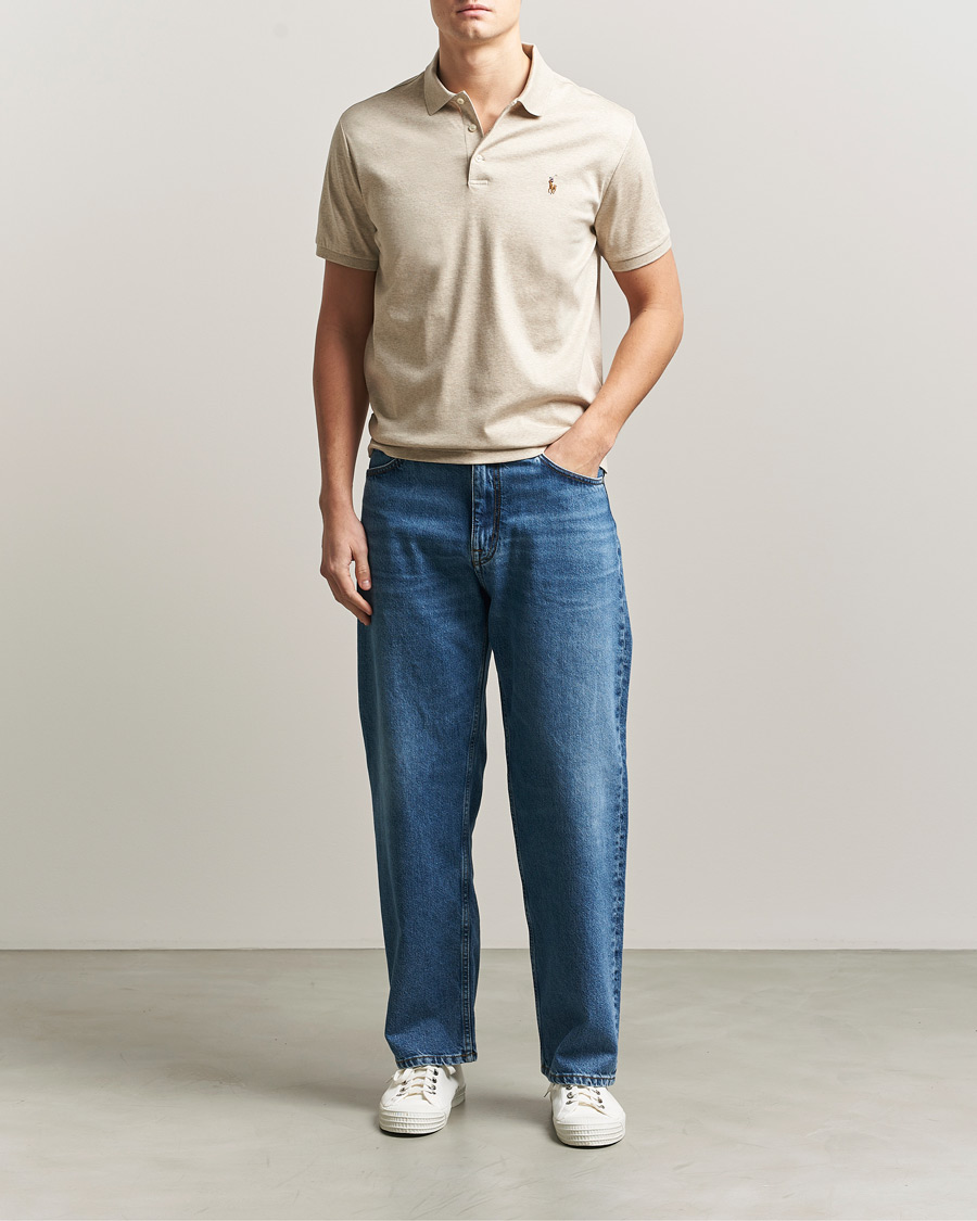 Hombres | Polos | Polo Ralph Lauren | Luxury Pima Cotton Polo Expedition Dune Heather