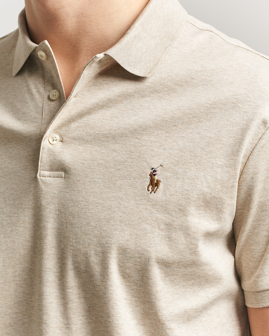 Hombres | Polos | Polo Ralph Lauren | Luxury Pima Cotton Polo Expedition Dune Heather