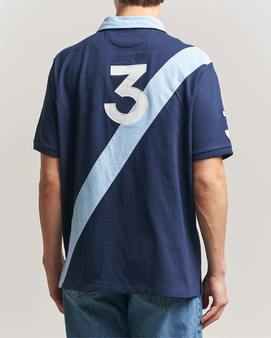 Hombres | Polos | Polo Ralph Lauren | Diagonal Striped Polo Newport Navy