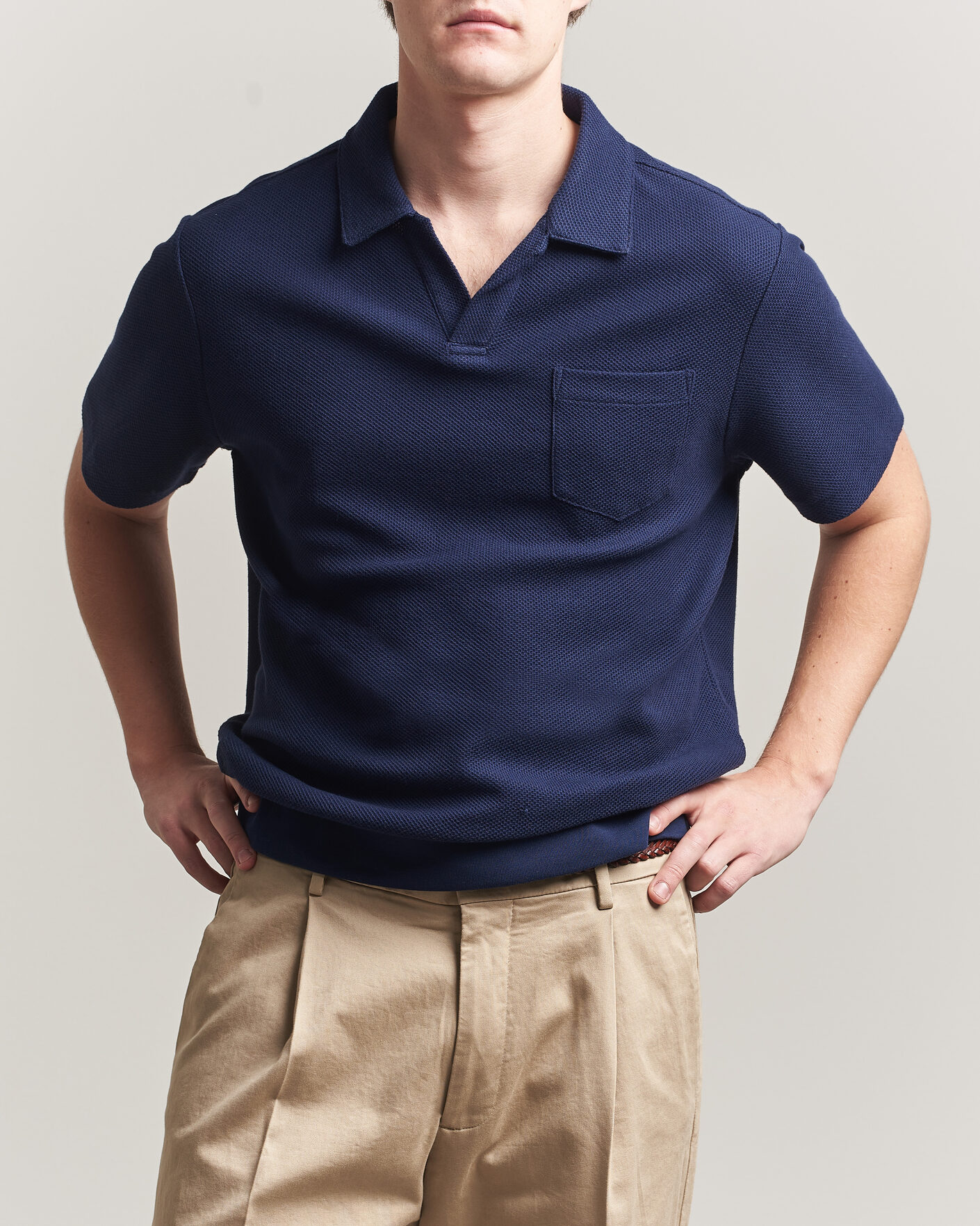 Hombres | Polos | Polo Ralph Lauren | Knitted Polo Cruise Navy