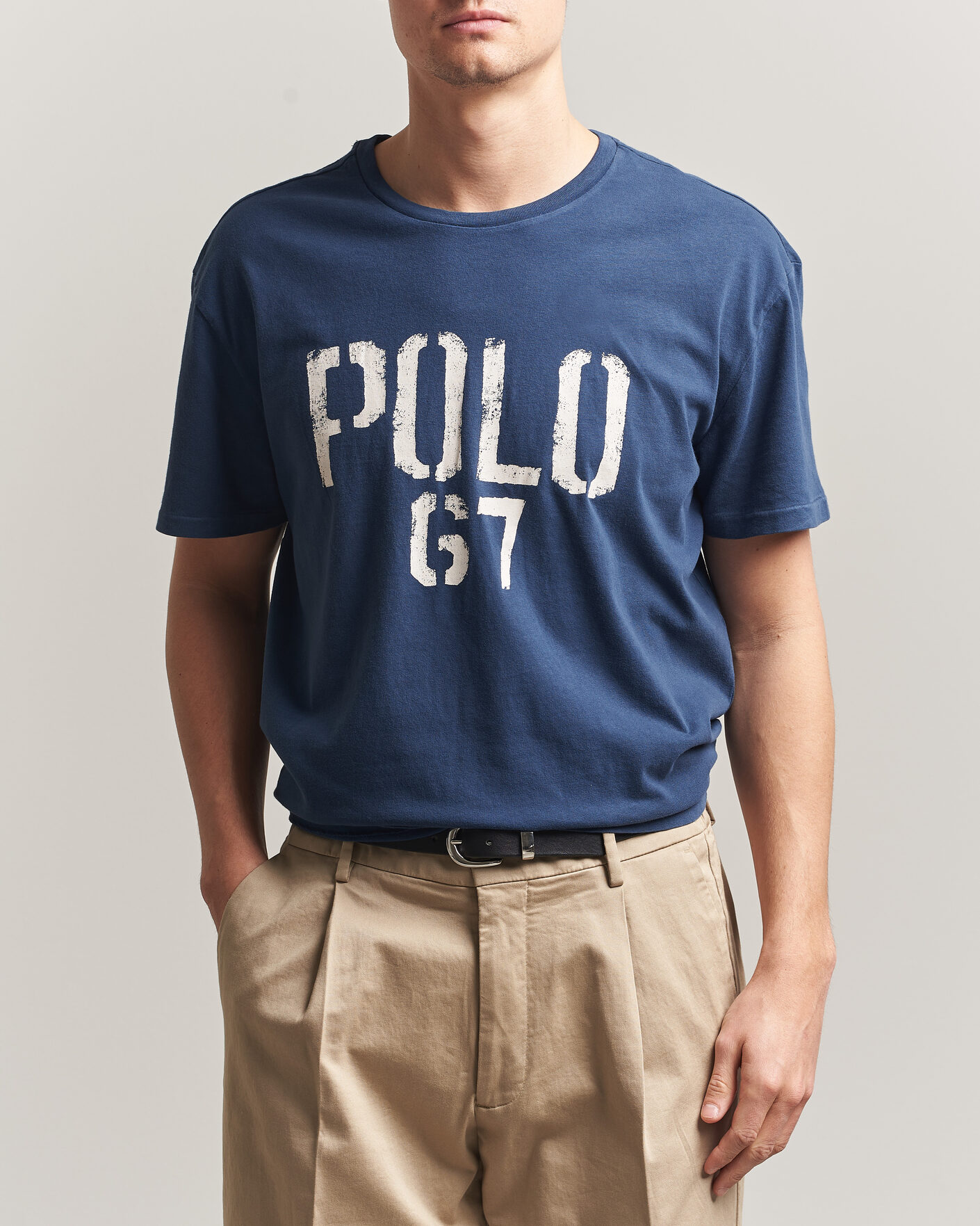Hombres | Camisetas | Polo Ralph Lauren | Jersey Logo T-Shirt Dark Cobalt