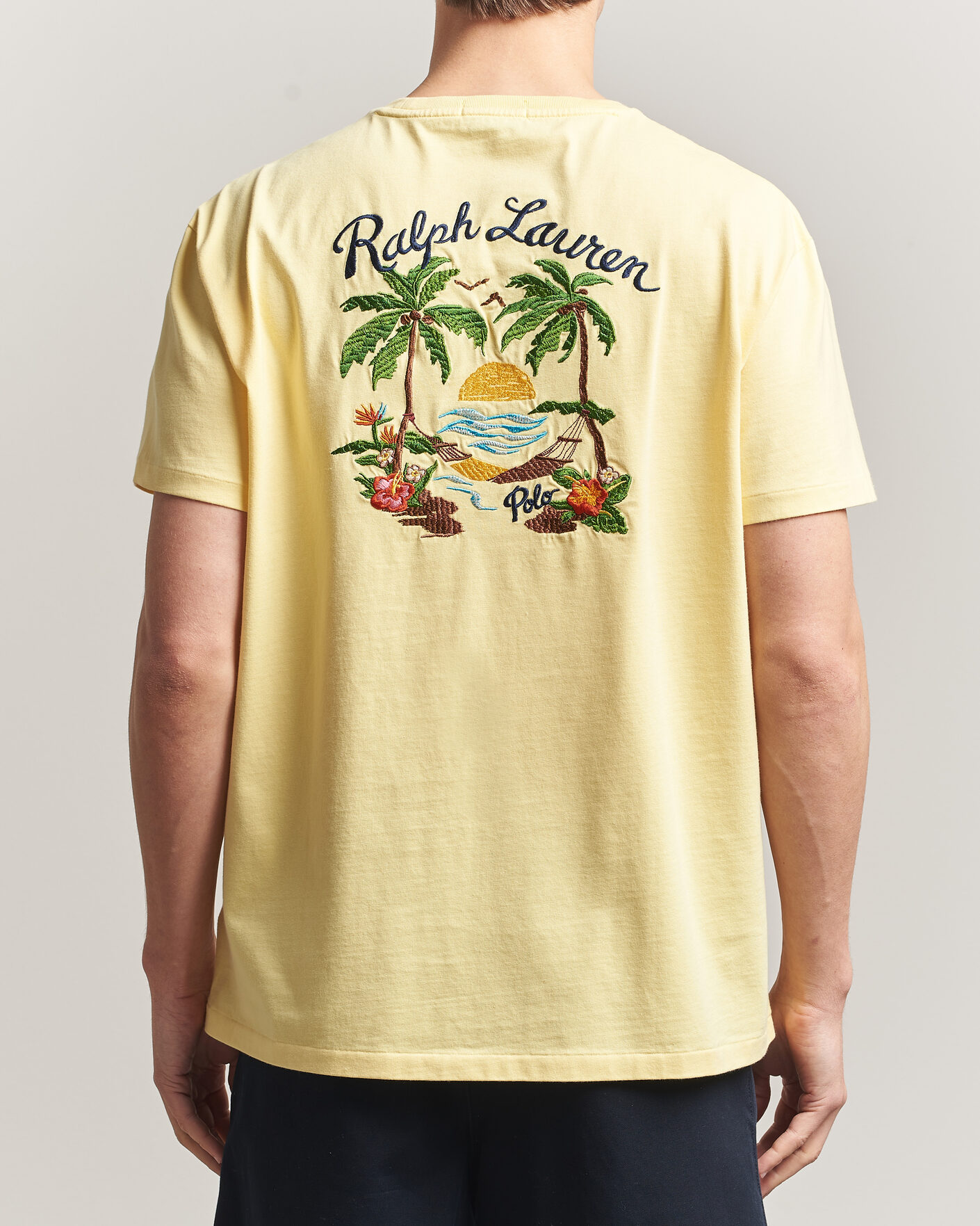 Hombres | Camisetas | Polo Ralph Lauren | Jersey Printed T-Shirt Resort Gold