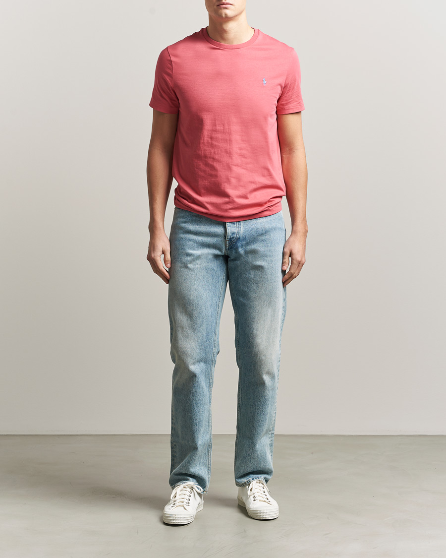 Hombres | Camisetas | Polo Ralph Lauren | Crew Neck T-Shirt Red Sky