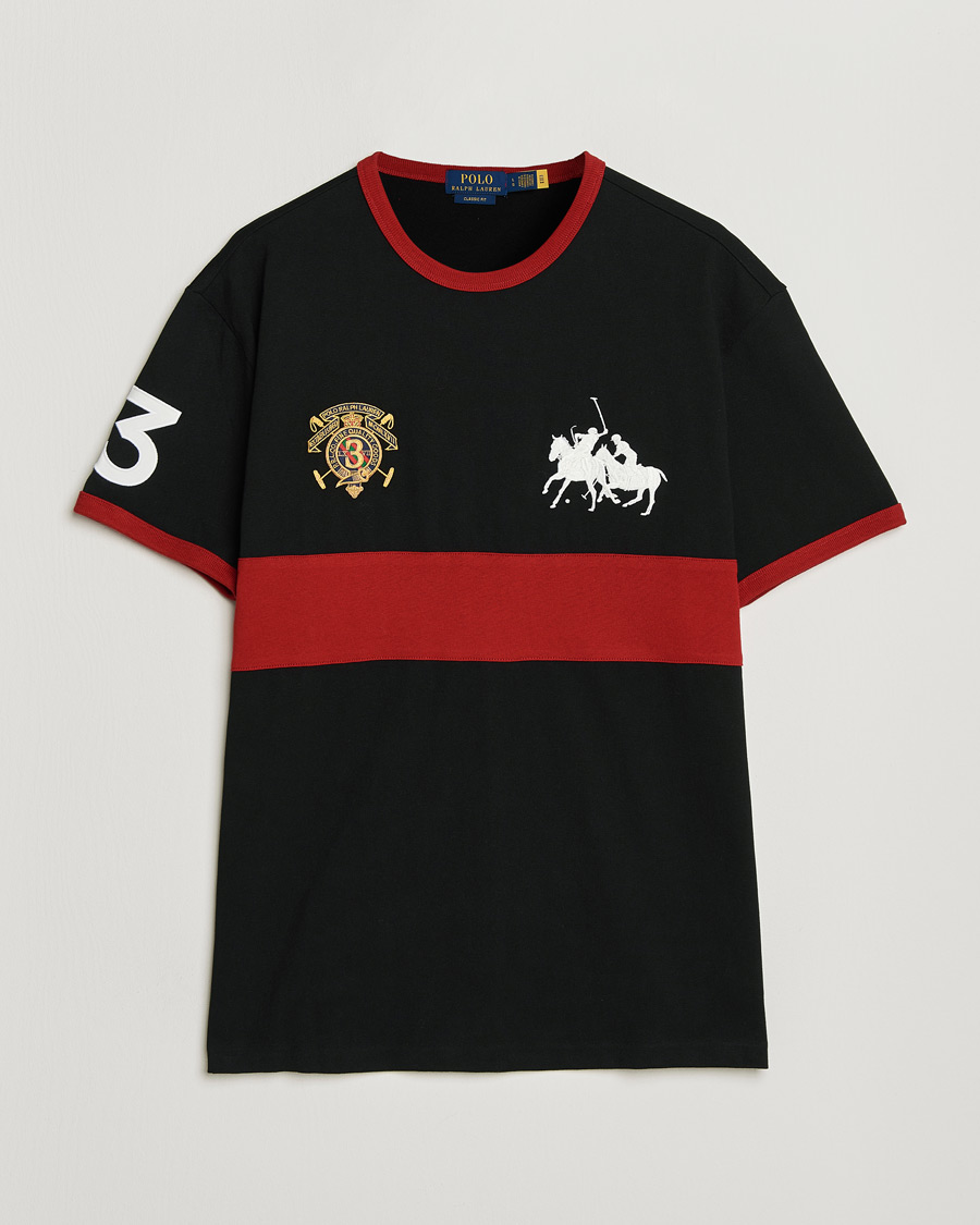 Hombres | Camisetas | Polo Ralph Lauren | Jersey Logo T-Shirt Polo Black/Sweet Tomato
