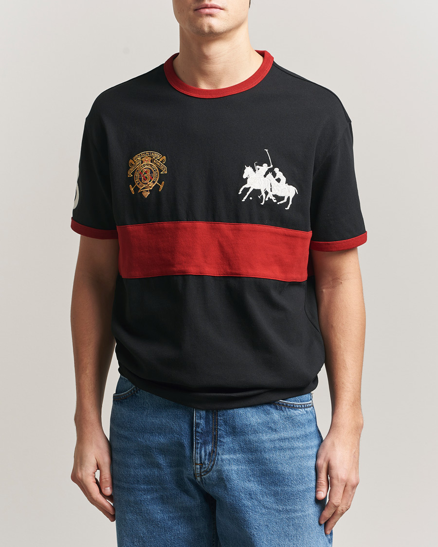Hombres | Camisetas | Polo Ralph Lauren | Jersey Logo T-Shirt Polo Black/Sweet Tomato