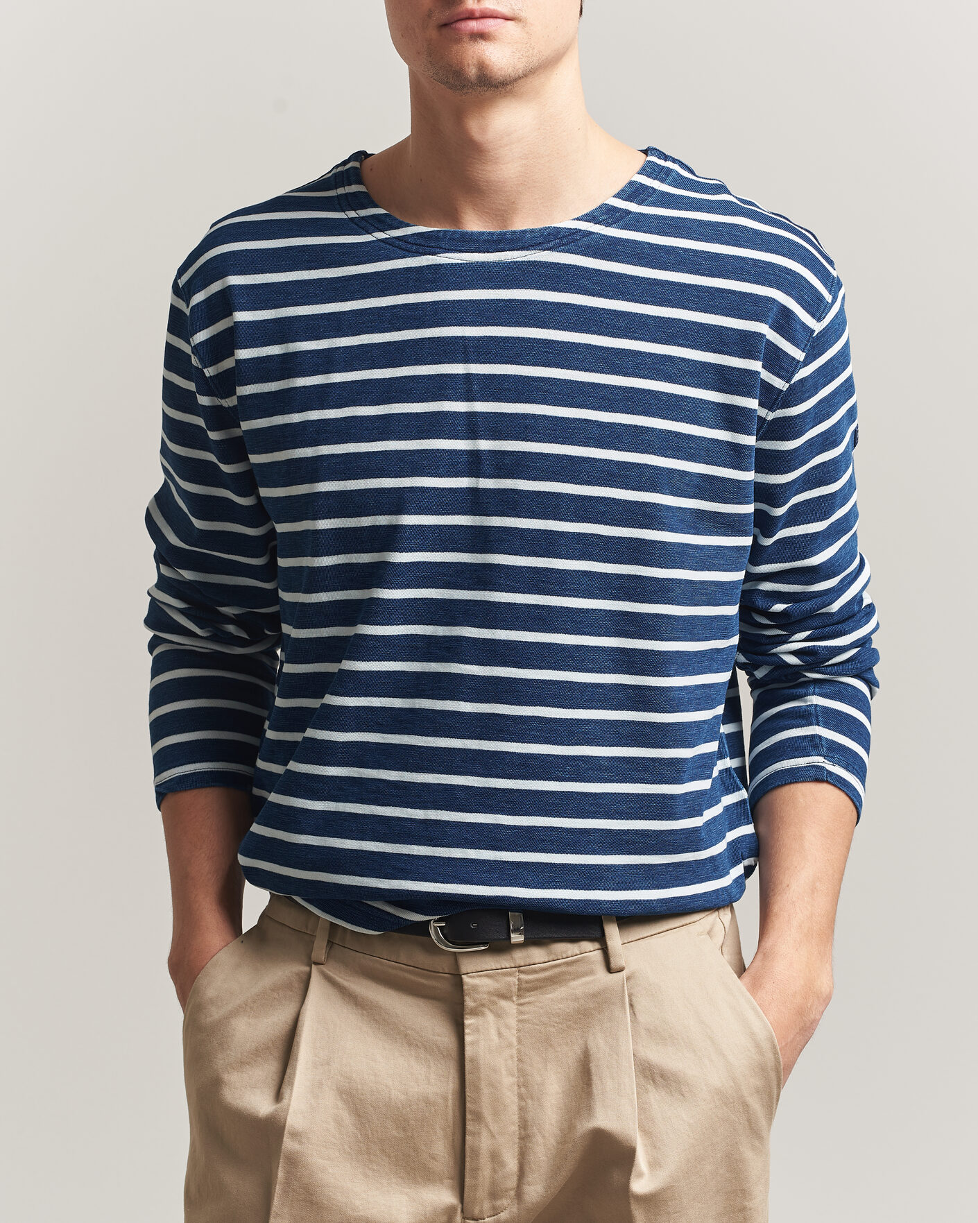Hombres | Camisetas | Polo Ralph Lauren | Long Sleeve Jersey T-Shirt Dark Indigo