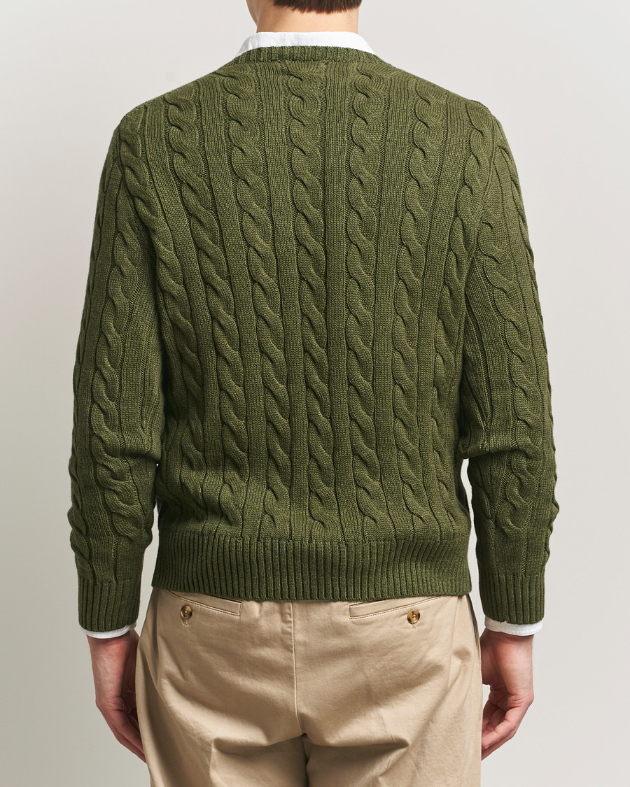 Hombres | Jerséis y prendas de punto | Polo Ralph Lauren | Cotton Cable Pullover Garden Trail Heather