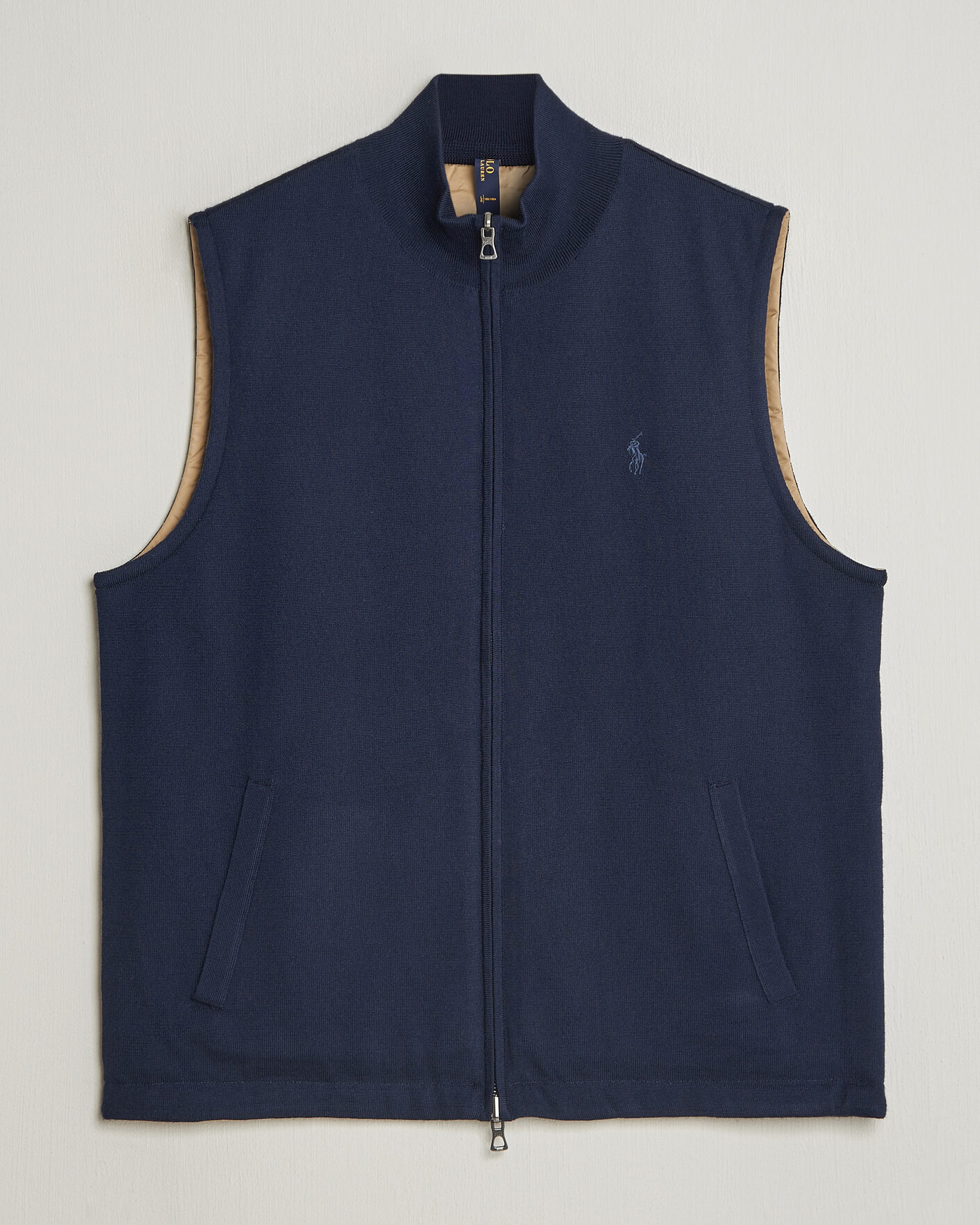 Hombres | Jerséis y prendas de punto | Polo Ralph Lauren | Wool Blend Vest Navy Combo