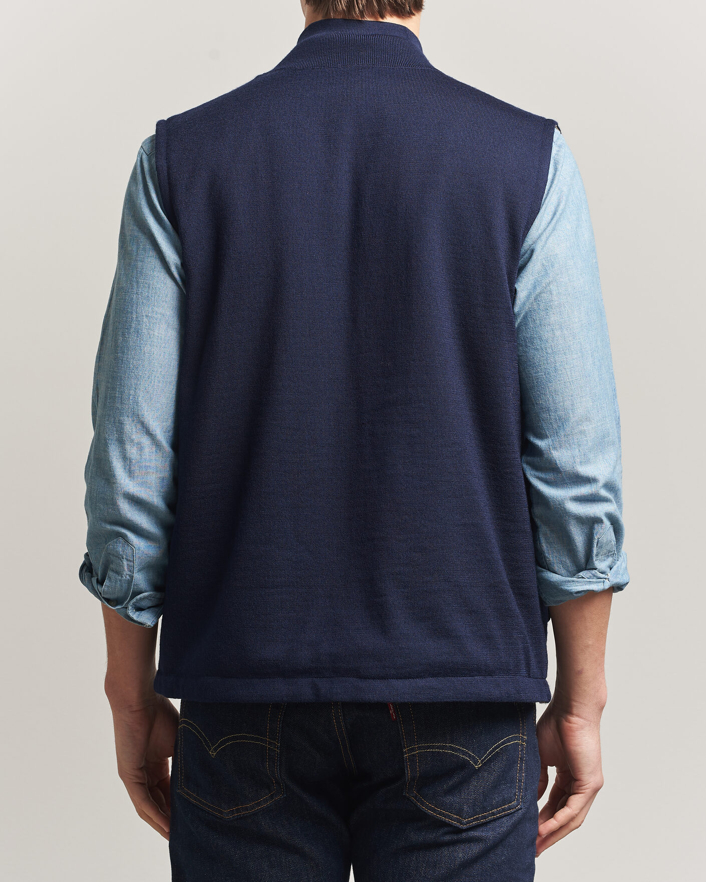 Hombres | Jerséis y prendas de punto | Polo Ralph Lauren | Wool Blend Vest Navy Combo