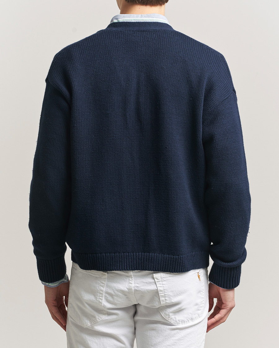 Hombres | Jerséis y prendas de punto | Polo Ralph Lauren | Cotton Cardigan Hunter Navy