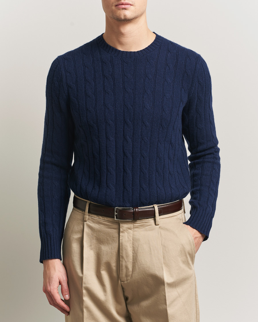 Hombres | Jerséis y prendas de punto | Polo Ralph Lauren | Cashmere Sweater Bright Navy