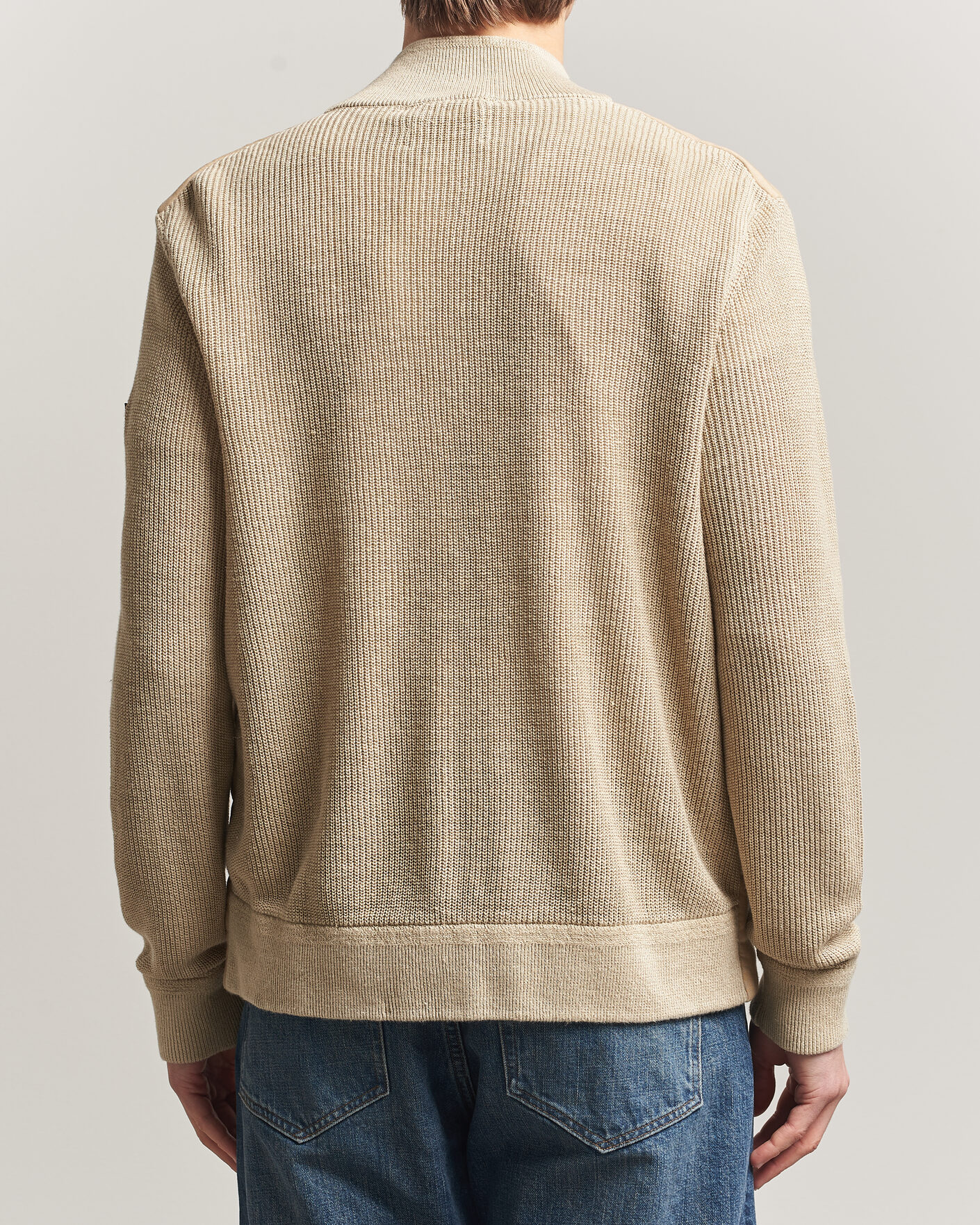 Hombres | Abrigos y chaquetas | Polo Ralph Lauren | Linen Full Zip Sweater Coastal Beige