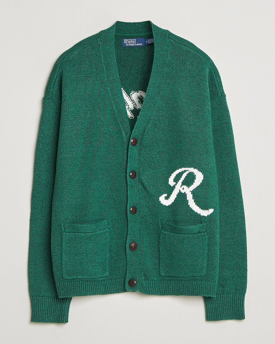 Hombres | Jerséis y prendas de punto | Polo Ralph Lauren | Linen Blend Cardigan Bay Green