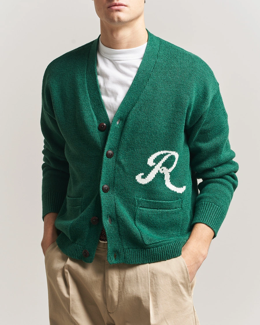 Hombres | Jerséis y prendas de punto | Polo Ralph Lauren | Linen Blend Cardigan Bay Green