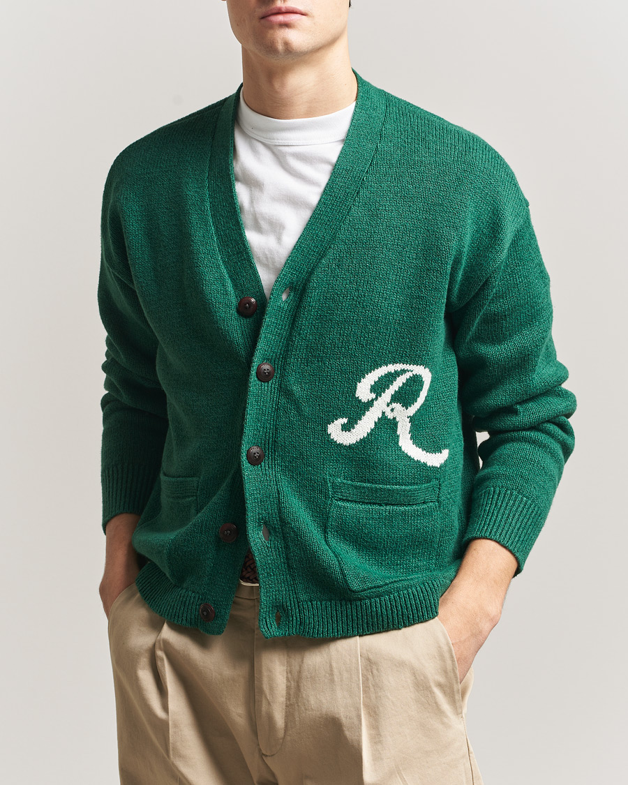 Hombres | Jerséis y prendas de punto | Polo Ralph Lauren | Linen Blend Cardigan Bay Green