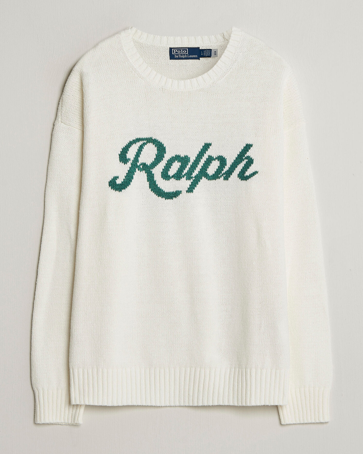 Hombres | Jerséis y prendas de punto | Polo Ralph Lauren | Linen Blend Sweater Deckwash White