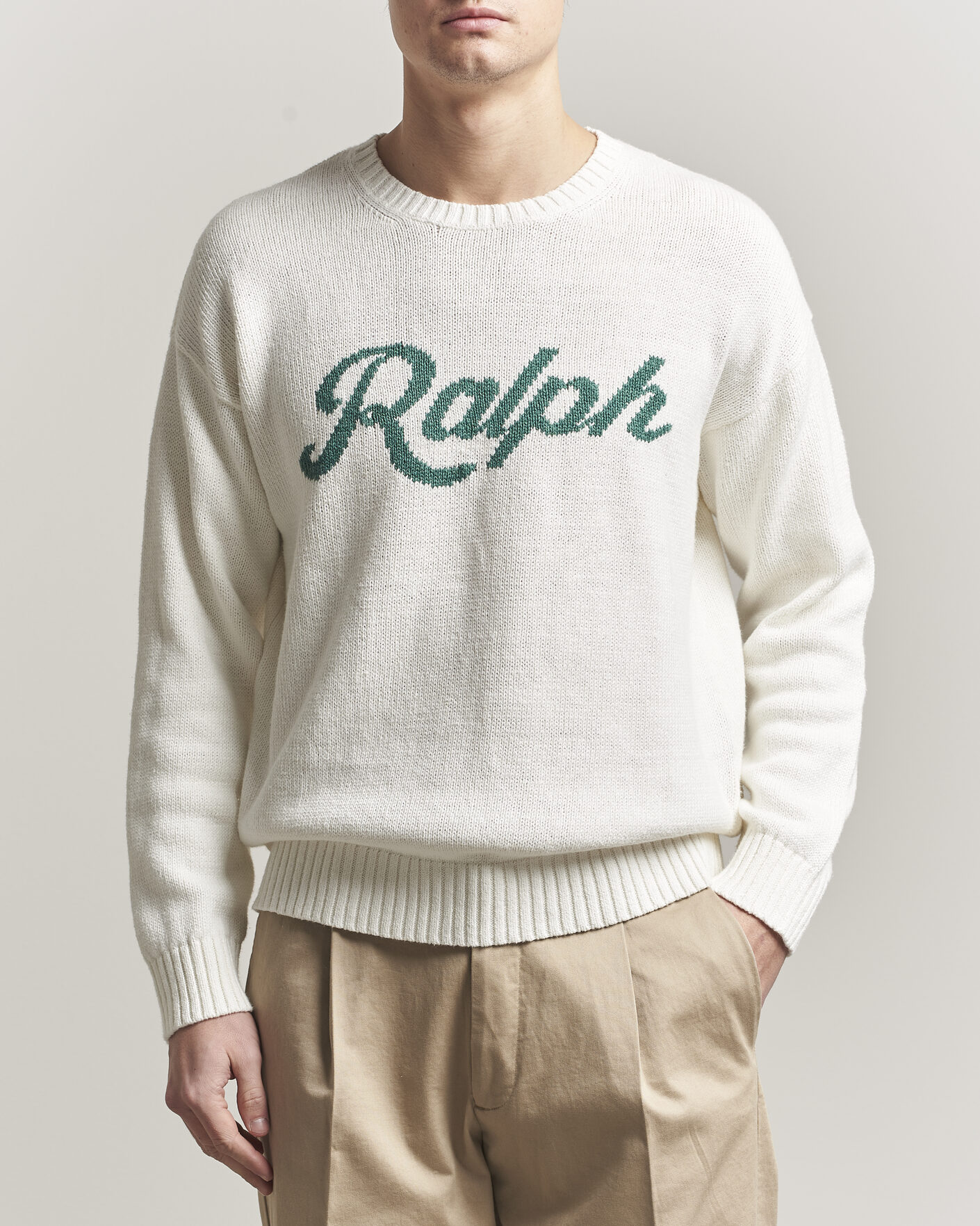 Hombres | Jerséis y prendas de punto | Polo Ralph Lauren | Linen Blend Sweater Deckwash White