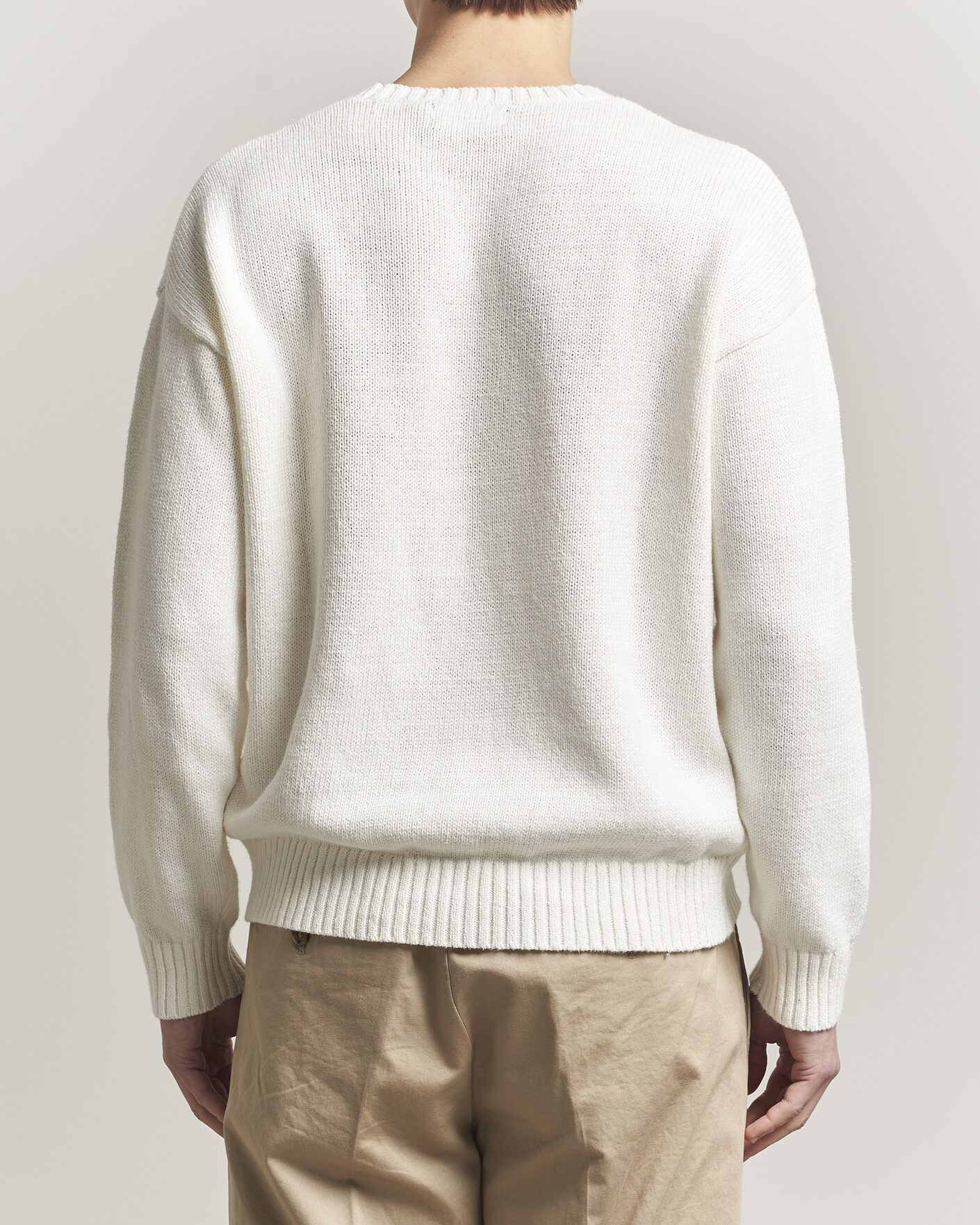 Hombres | Jerséis y prendas de punto | Polo Ralph Lauren | Linen Blend Sweater Deckwash White