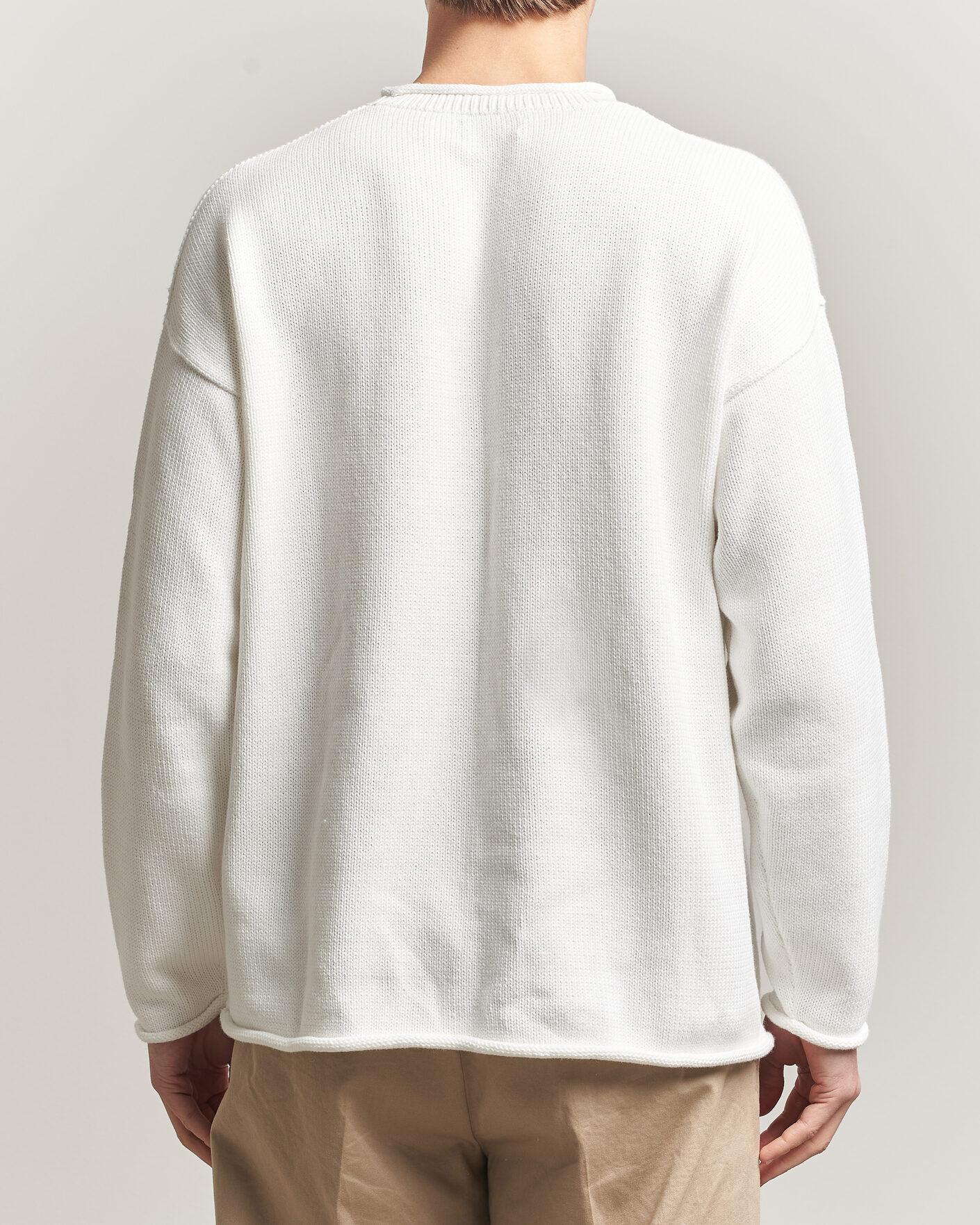 Hombres | Jerséis y prendas de punto | Polo Ralph Lauren | Cotton Bear Sweater Deckwash White