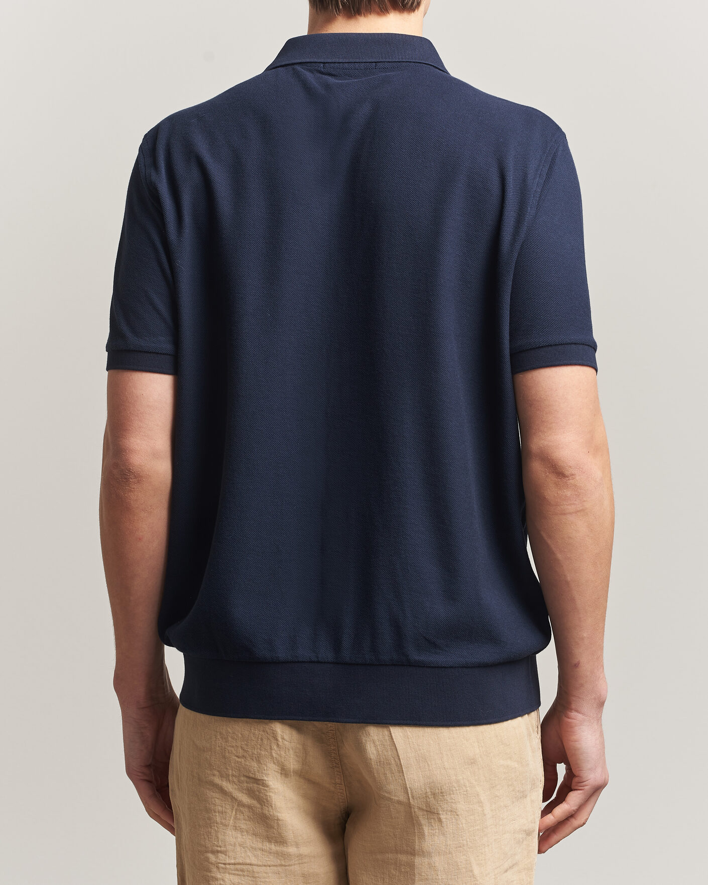 Hombres | Polos | Polo Ralph Lauren | Cotton Knitted Polo Aviator Navy