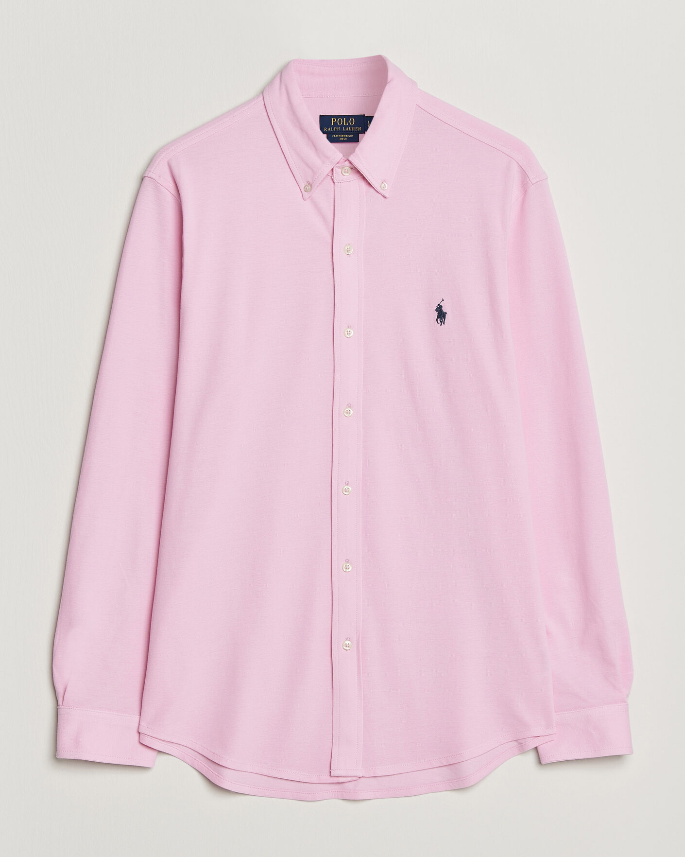 Hombres | Camisas | Polo Ralph Lauren | Featherweight Mesh Shirt Carmel Pink
