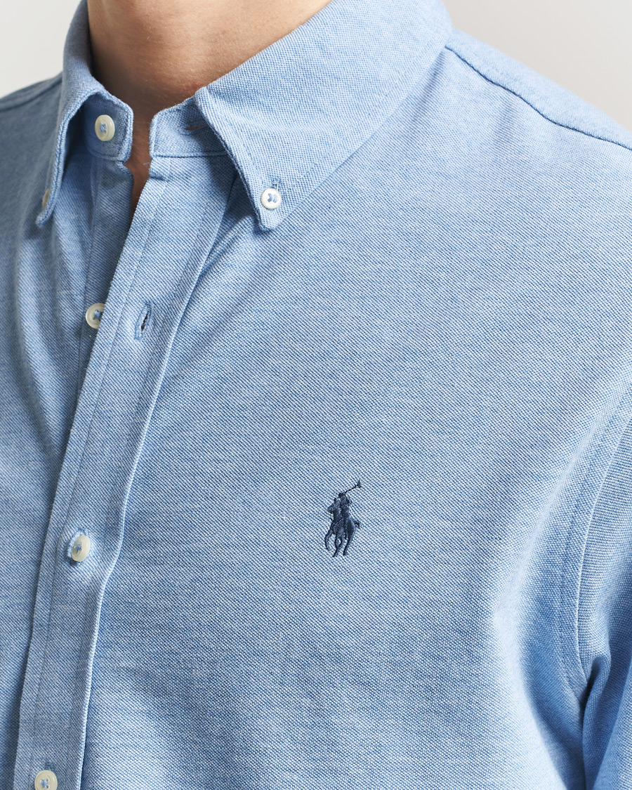 Hombres | Camisas | Polo Ralph Lauren | Featherweight Mesh Shirt Isle Heather
