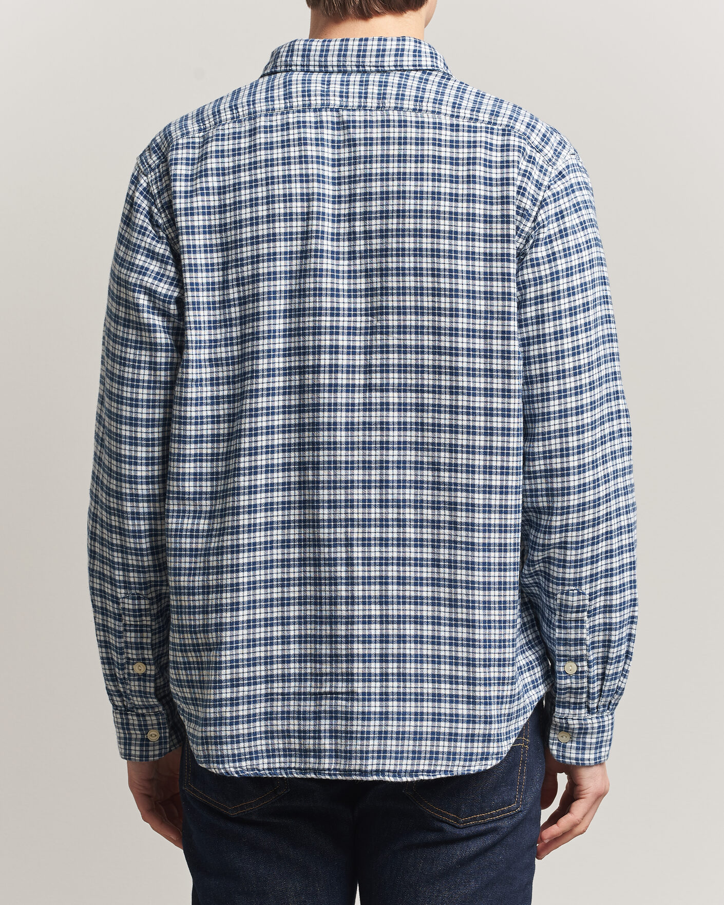 Hombres | Camisas | Polo Ralph Lauren | Double Faced Oxford Shirt Dark Indigo Cream