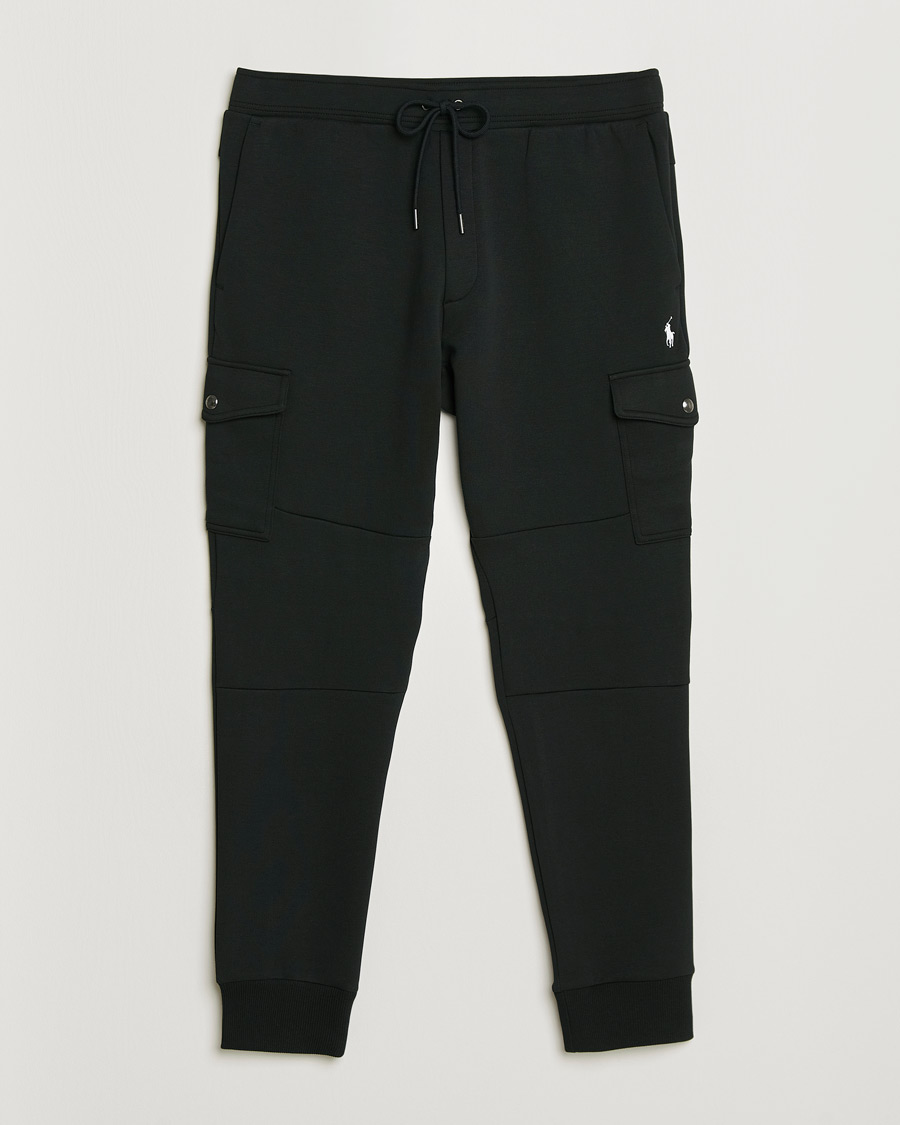 Hombres | Pantalones | Polo Ralph Lauren | Double Knitted Athletic Sweatpants Polo Black