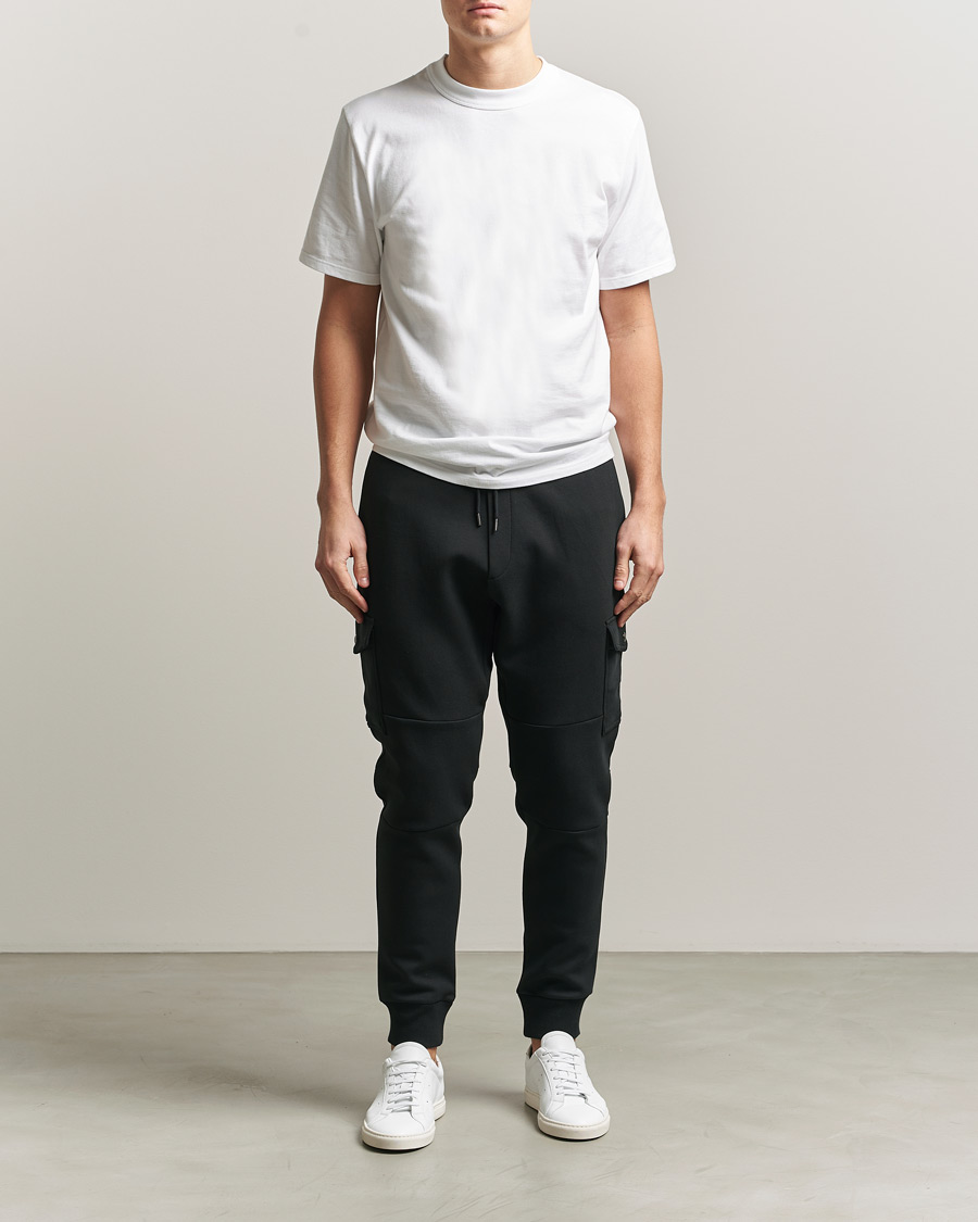 Hombres | Pantalones | Polo Ralph Lauren | Double Knitted Athletic Sweatpants Polo Black