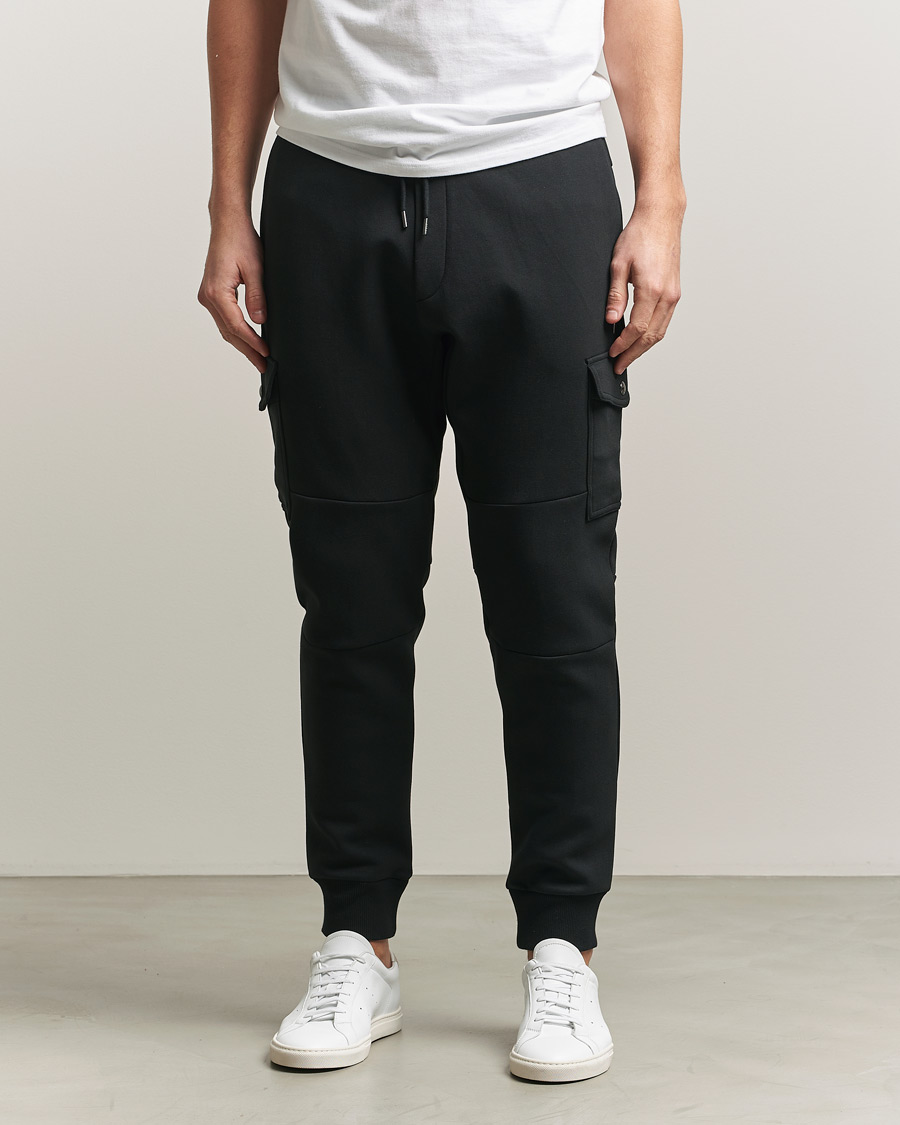 Hombres | Pantalones | Polo Ralph Lauren | Double Knitted Athletic Sweatpants Polo Black