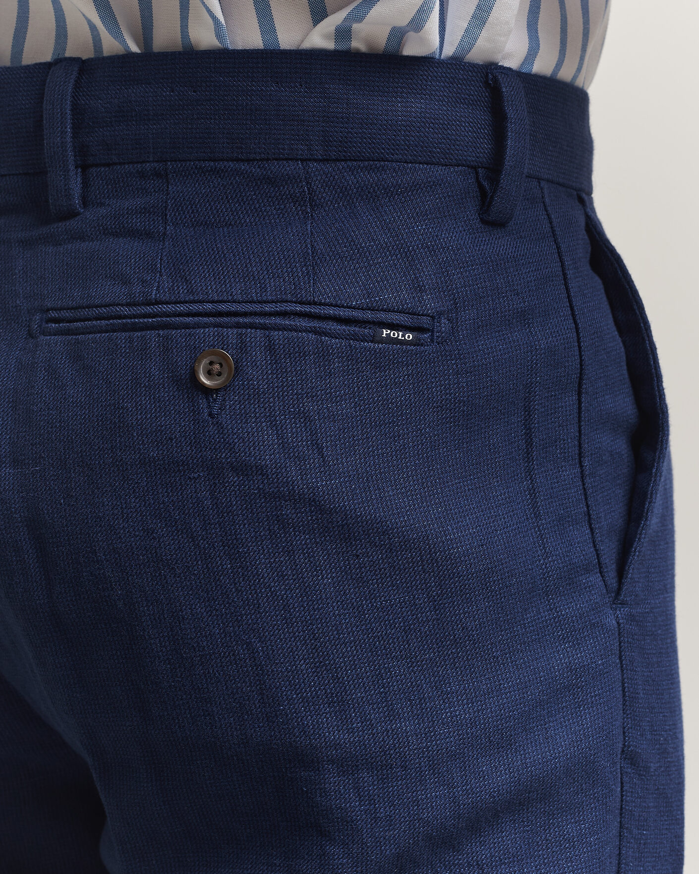 Hombres | Pantalones | Polo Ralph Lauren | Cotton Linen Pants Newport Navy