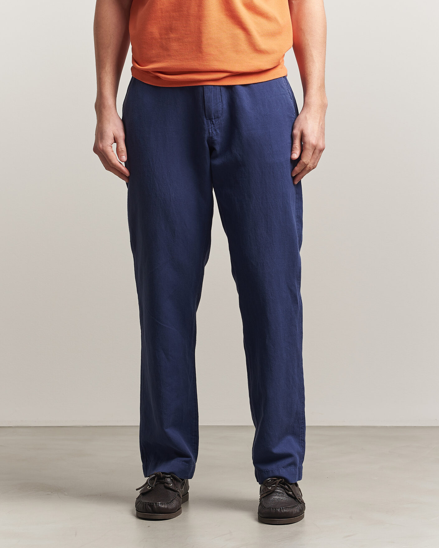 Hombres | Pantalones | Polo Ralph Lauren | Linen Cotton Pants New Classic Navy
