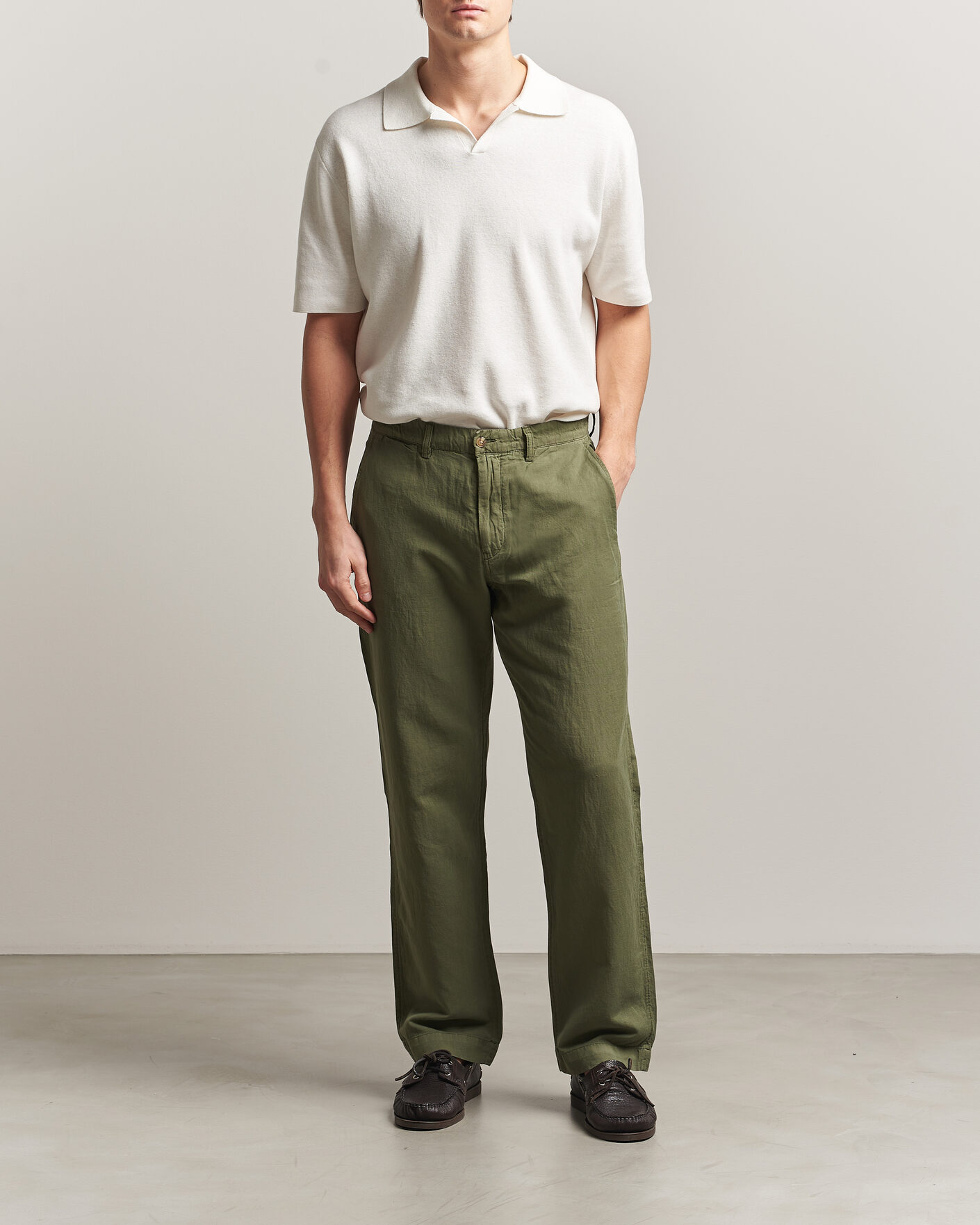 Hombres | Pantalones | Polo Ralph Lauren | Linen Cotton Pants Garden Trail