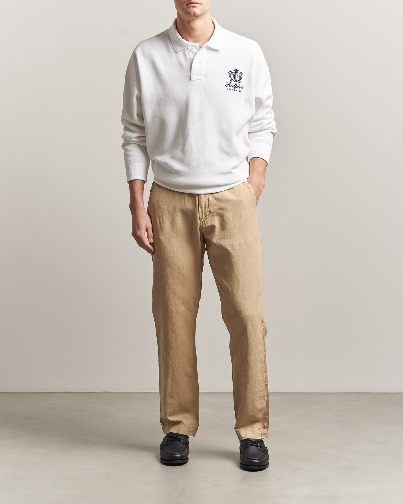 Hombres | Pantalones | Polo Ralph Lauren | Linen Cotton Pants Coastal Beige