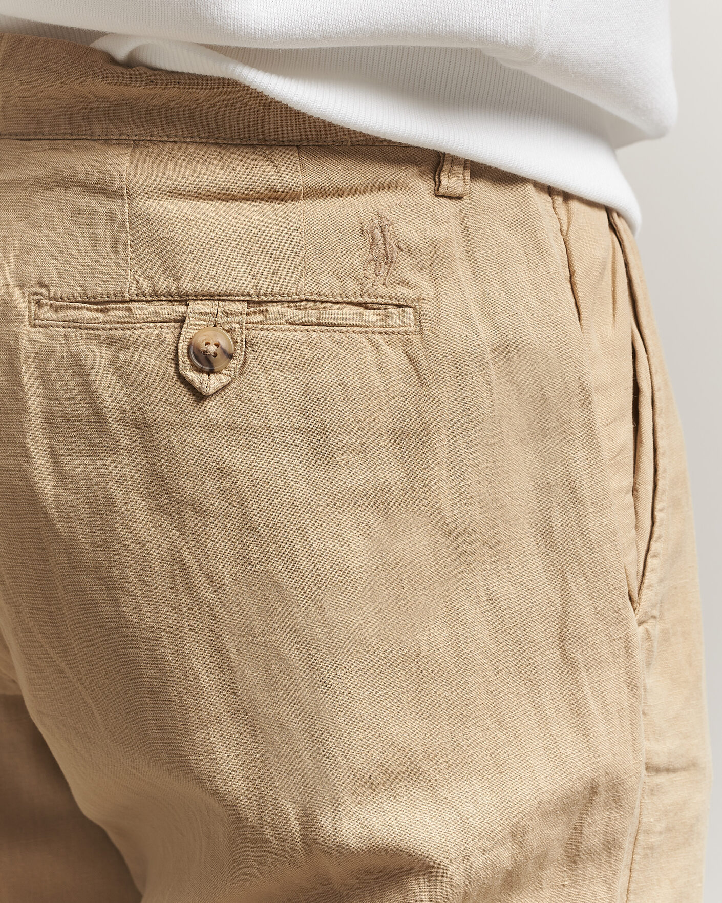 Hombres | Pantalones | Polo Ralph Lauren | Linen Cotton Pants Coastal Beige